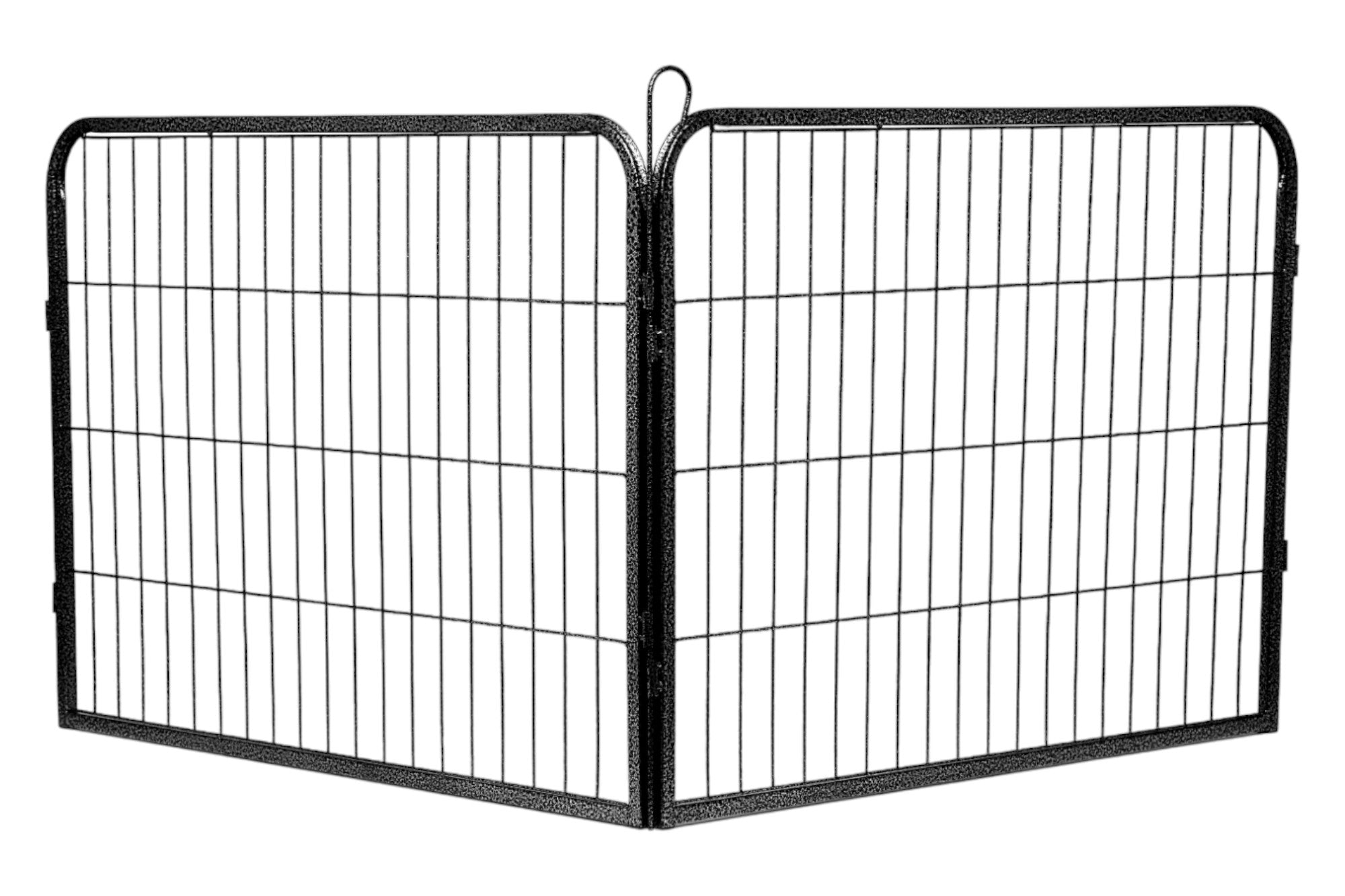 Lendo Online Hondenkennel 8 panelen 80x60cm staal antraciet