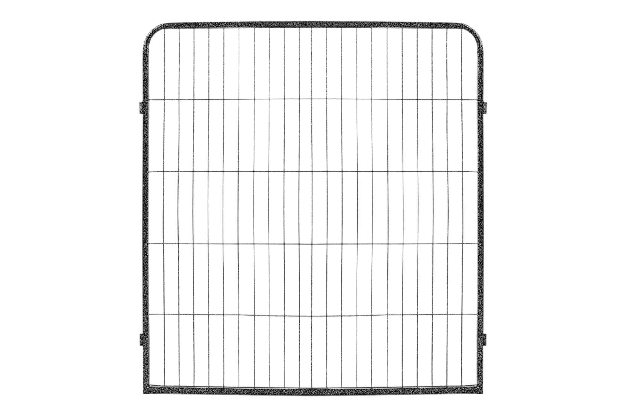 Lendo Online Hondenkennel 8 panelen 80x95cm staal antraciet