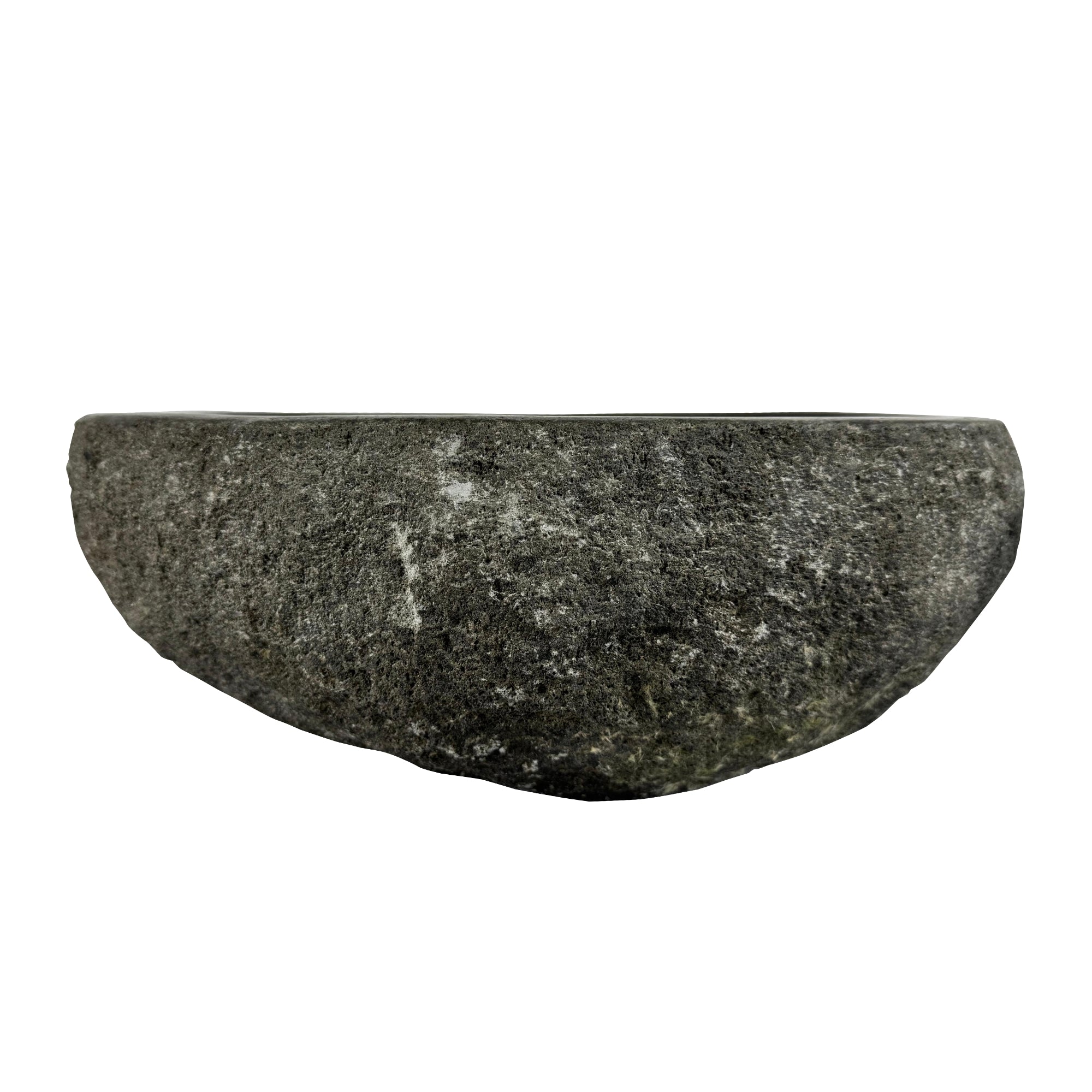 Lendo Online Wastafel ovaal (40-45)x(30-35) cm riviersteen grijs