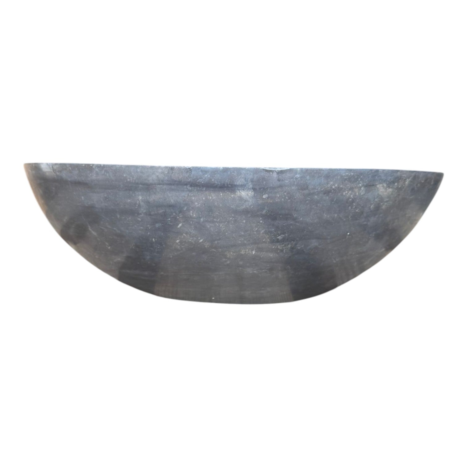 Lendo Online Wastafel ovaal 40x30x12cm marmer zwart