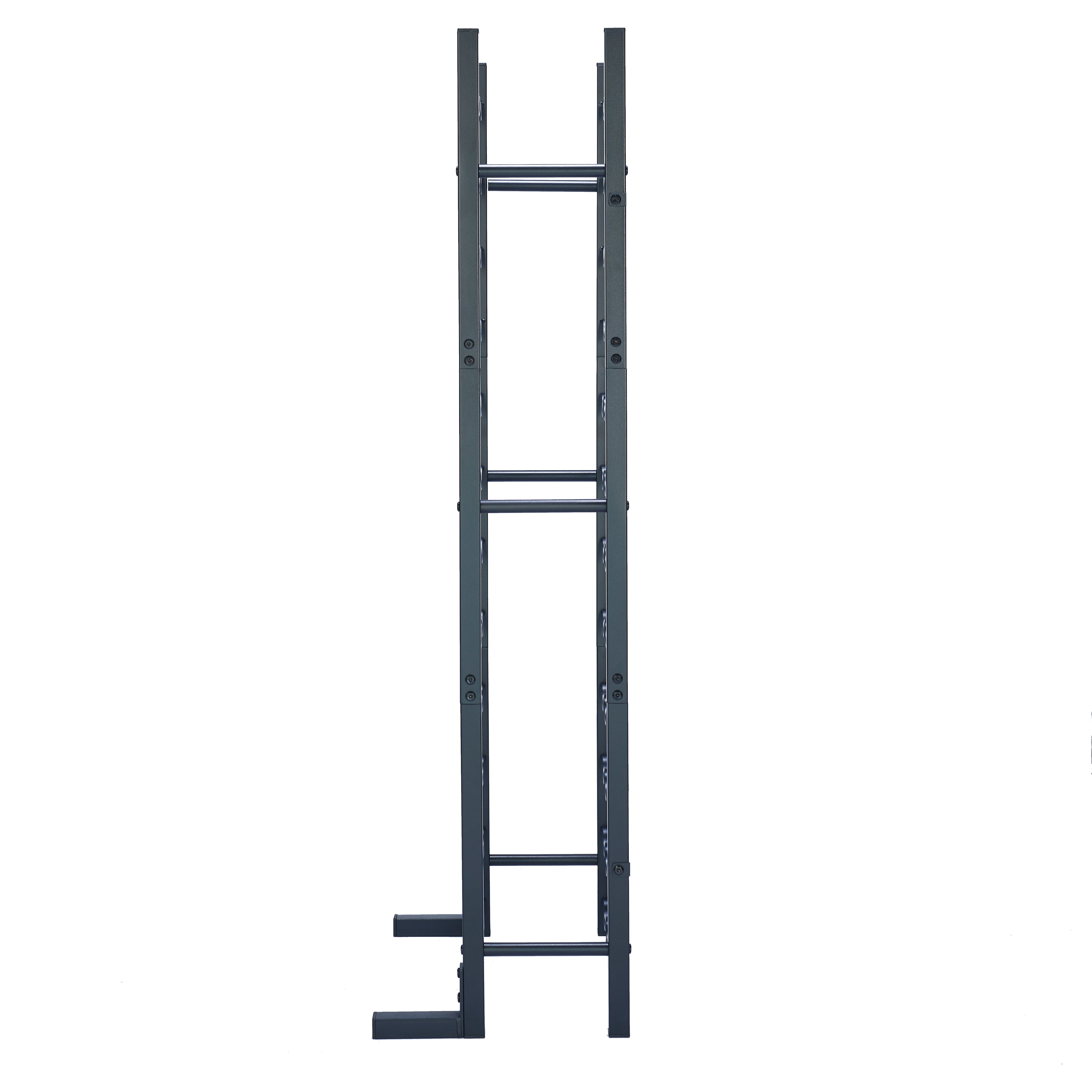 Lendo Online Wijnrek met kurkentrekker 48 flessen 45x20x120cm zwart