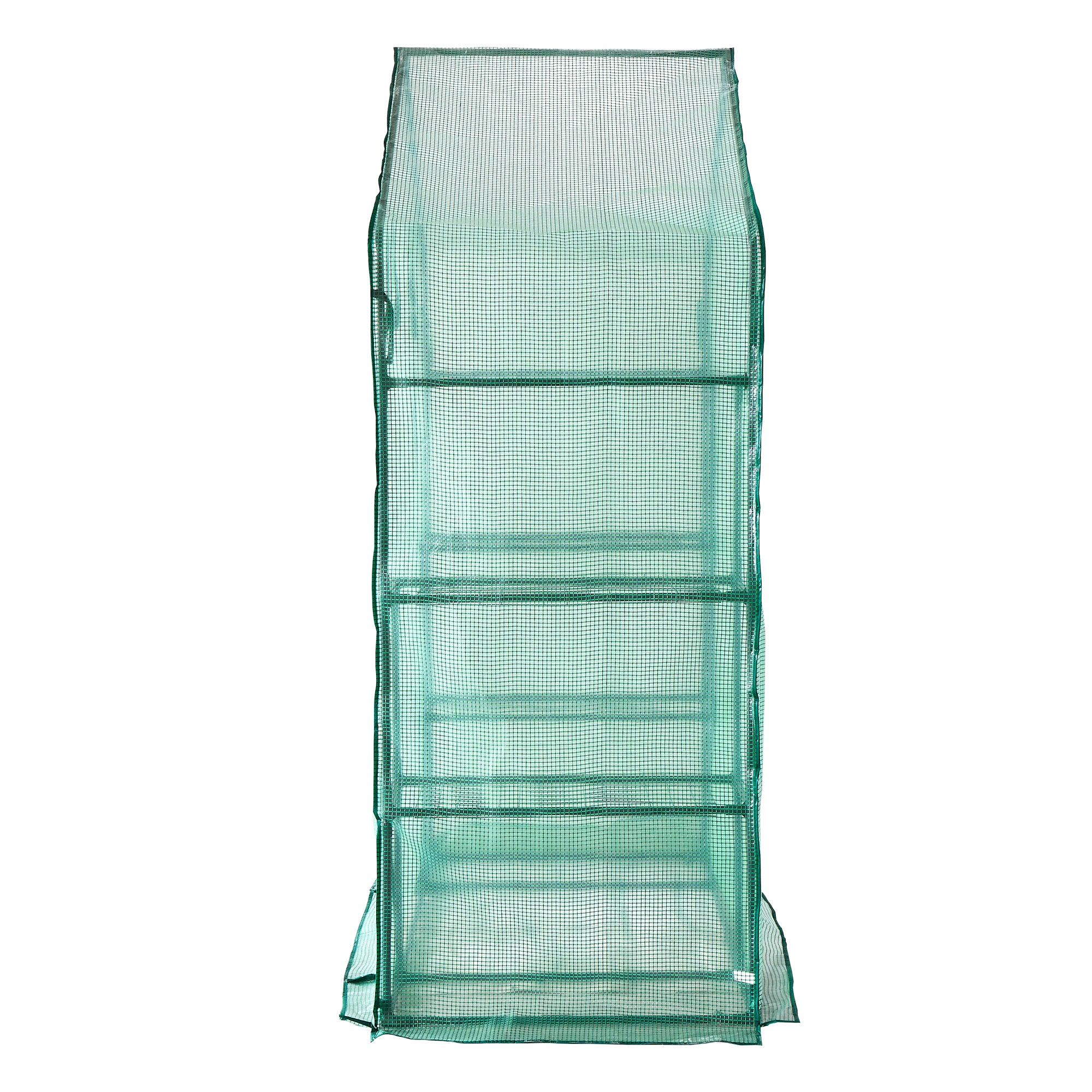 Lendo Online Serre de jardin 3 étages couverture PE 143x73x195cm acier