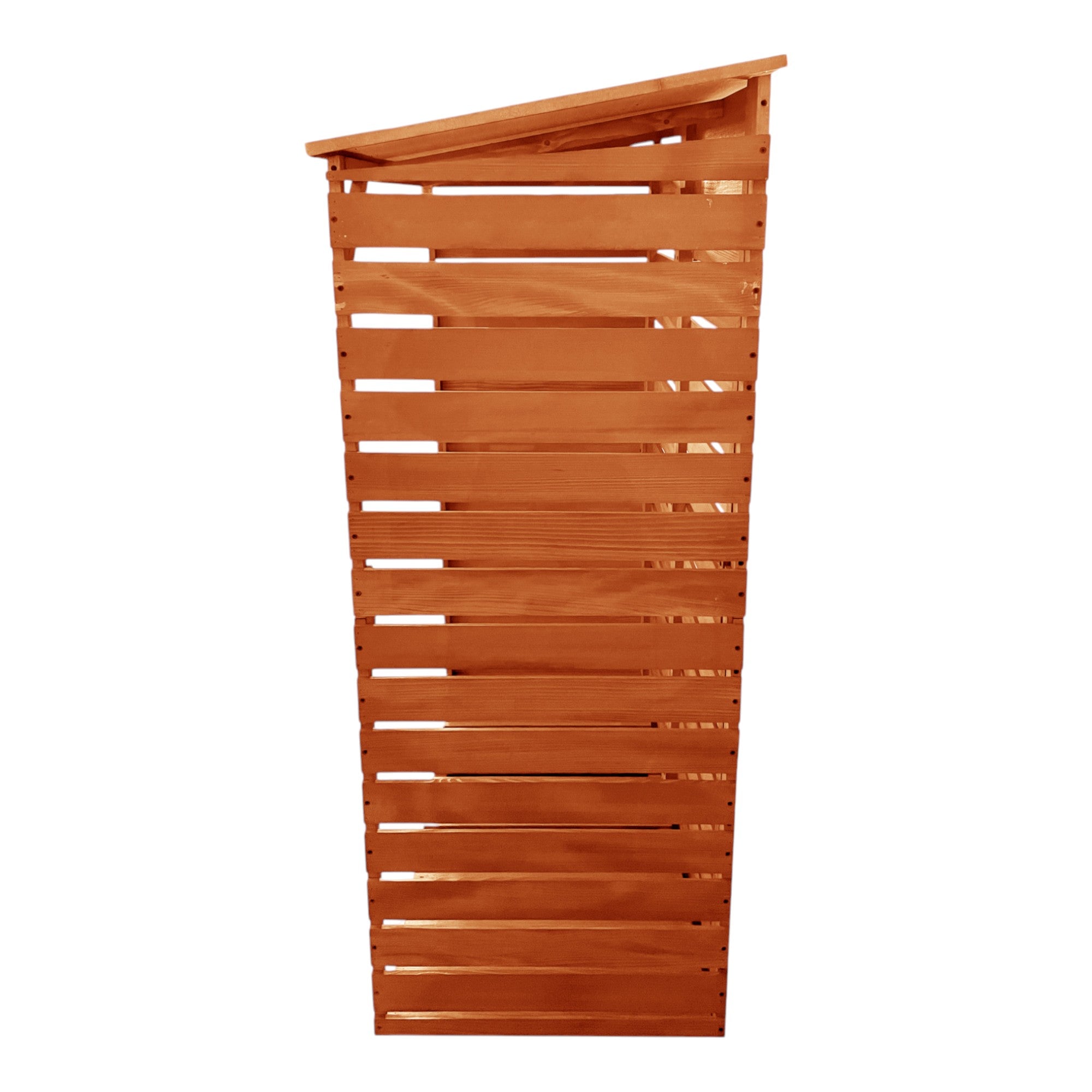 Lendo Online Brandhoutschuur 118x59x158 cm geïmpregneerd vurenhout bruin