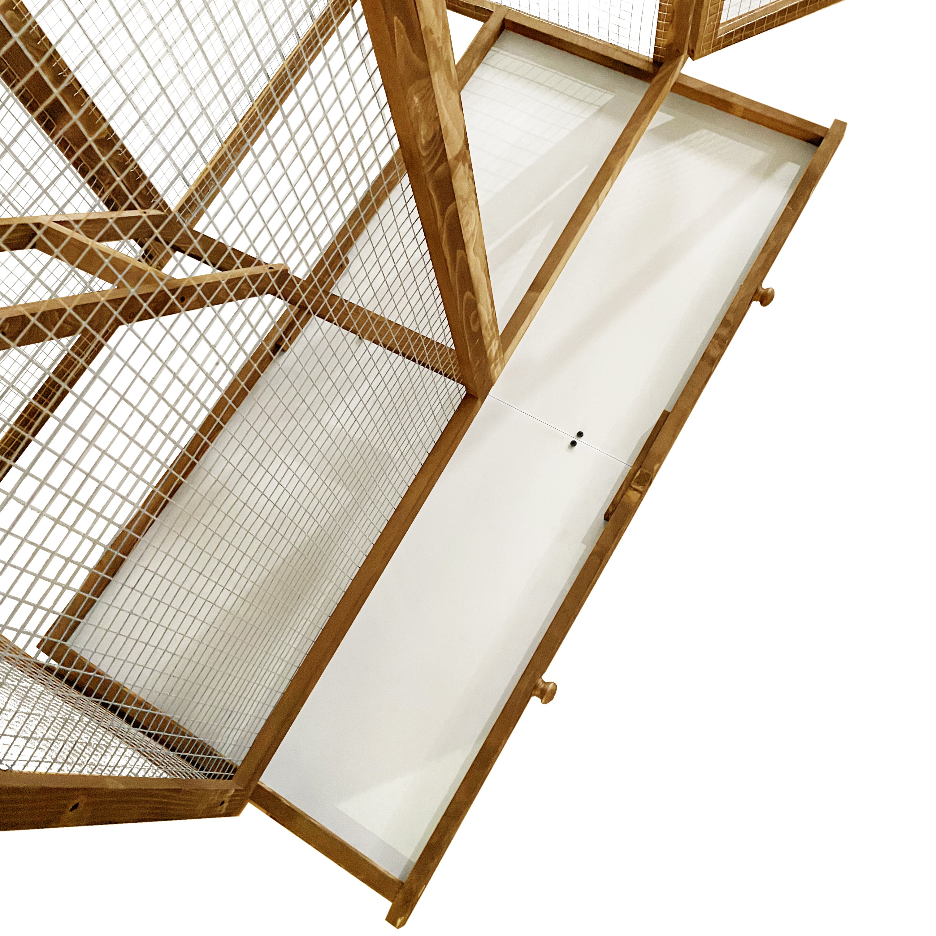 Lendo Online Volière 115x58x164 cm geïmpregneerd vurenhout bruin