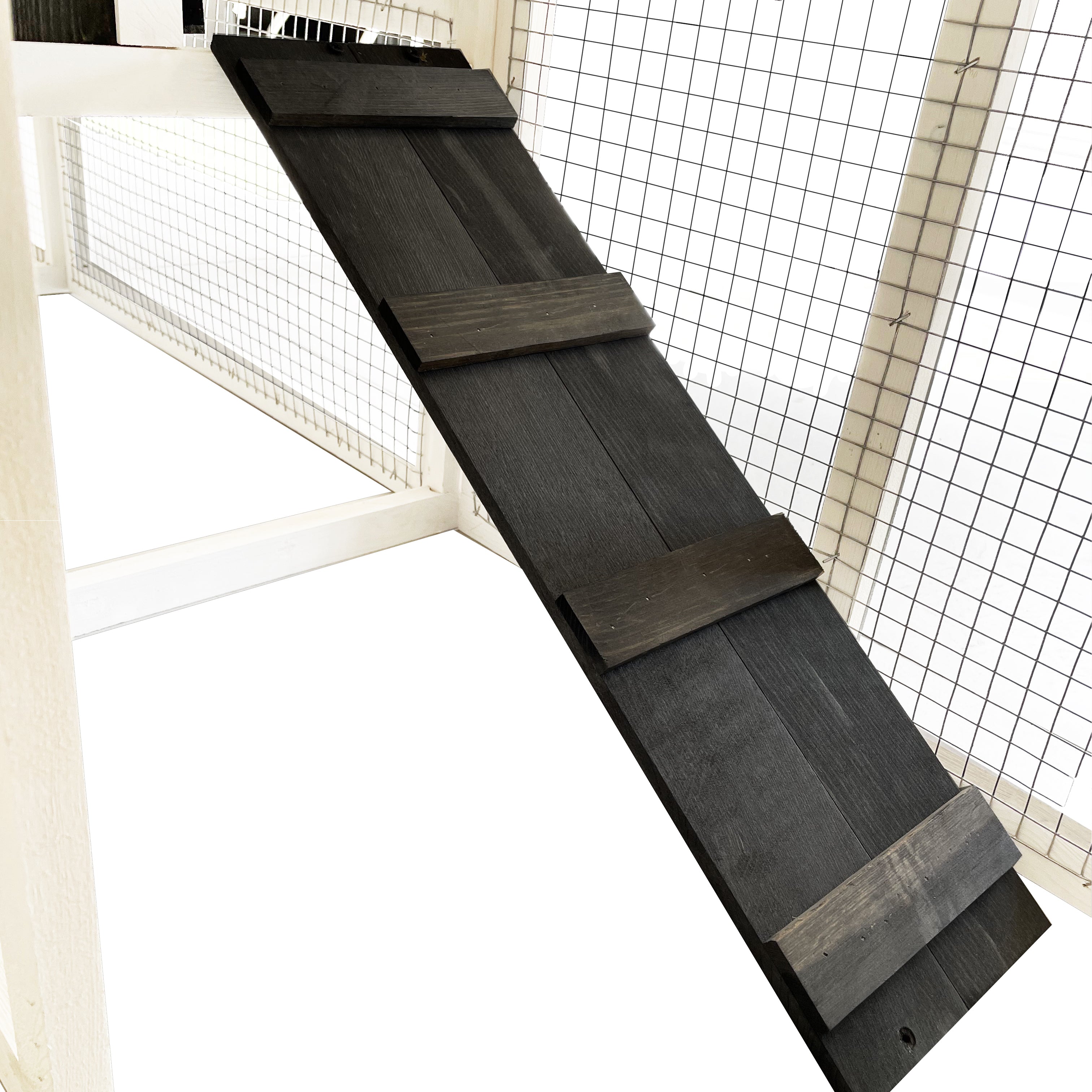 Lendo Online Konijnenhok 204x46x84 cm geïmpregneerd vurenhout grijs