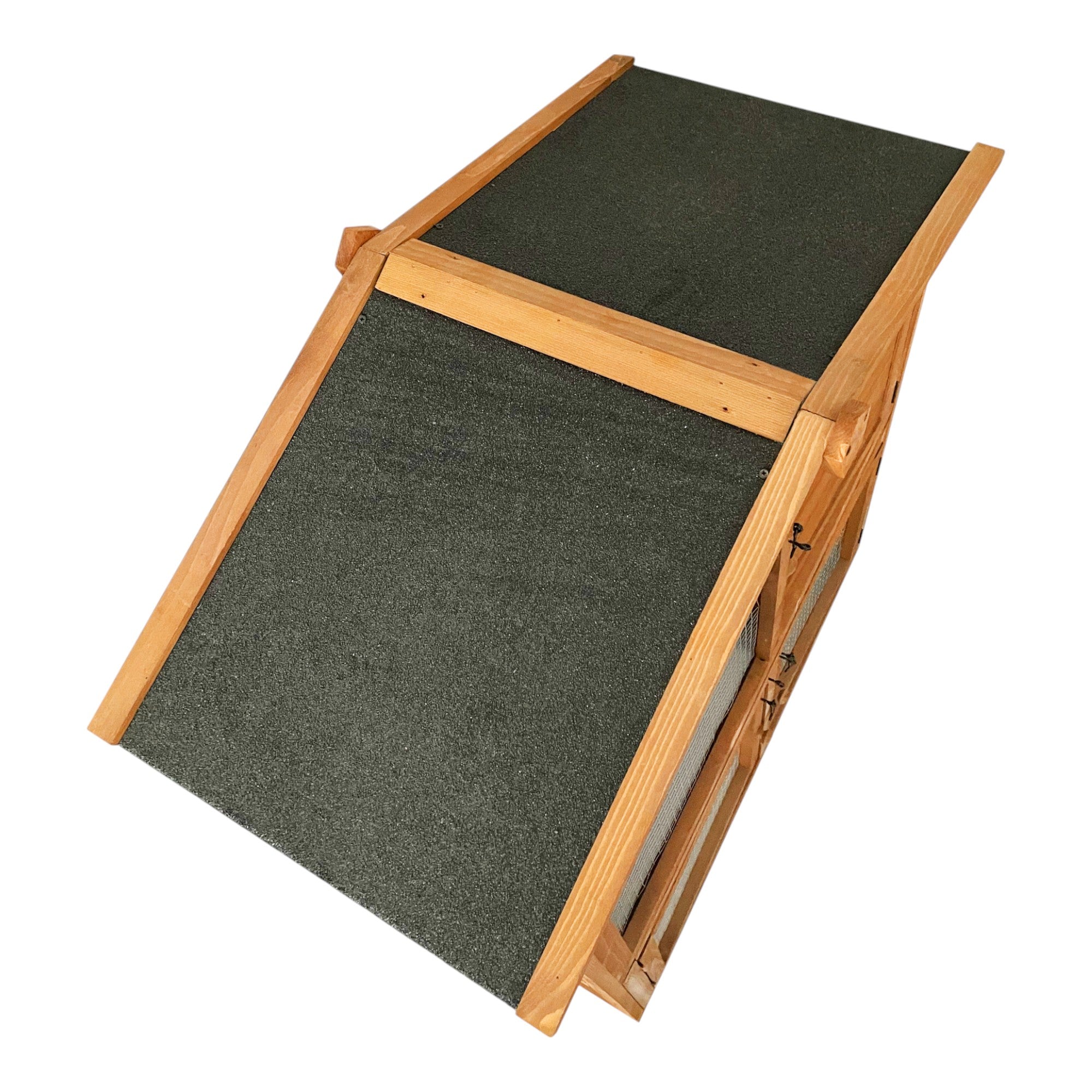 Lendo Online Konijnenhok 94x46x96 cm geïmpregneerd vurenhout bruin