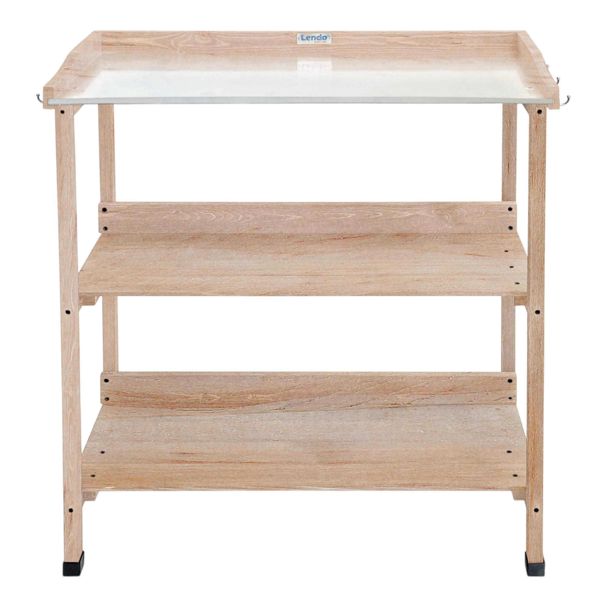 Lendo Online Oppottafel 76x37x92 cm geïmpregneerd vurenhout naturel