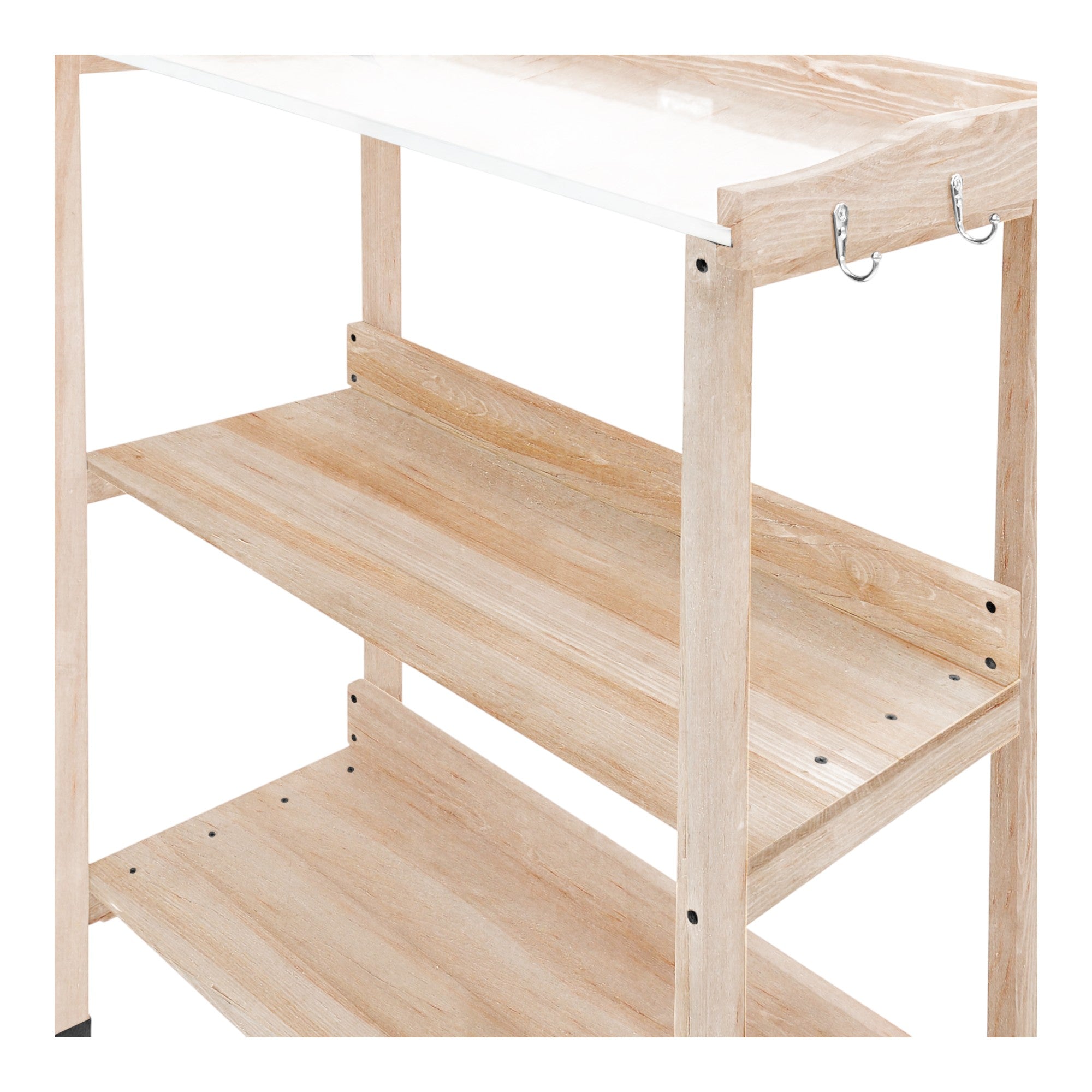 Lendo Online Oppottafel 76x37x92 cm geïmpregneerd vurenhout naturel