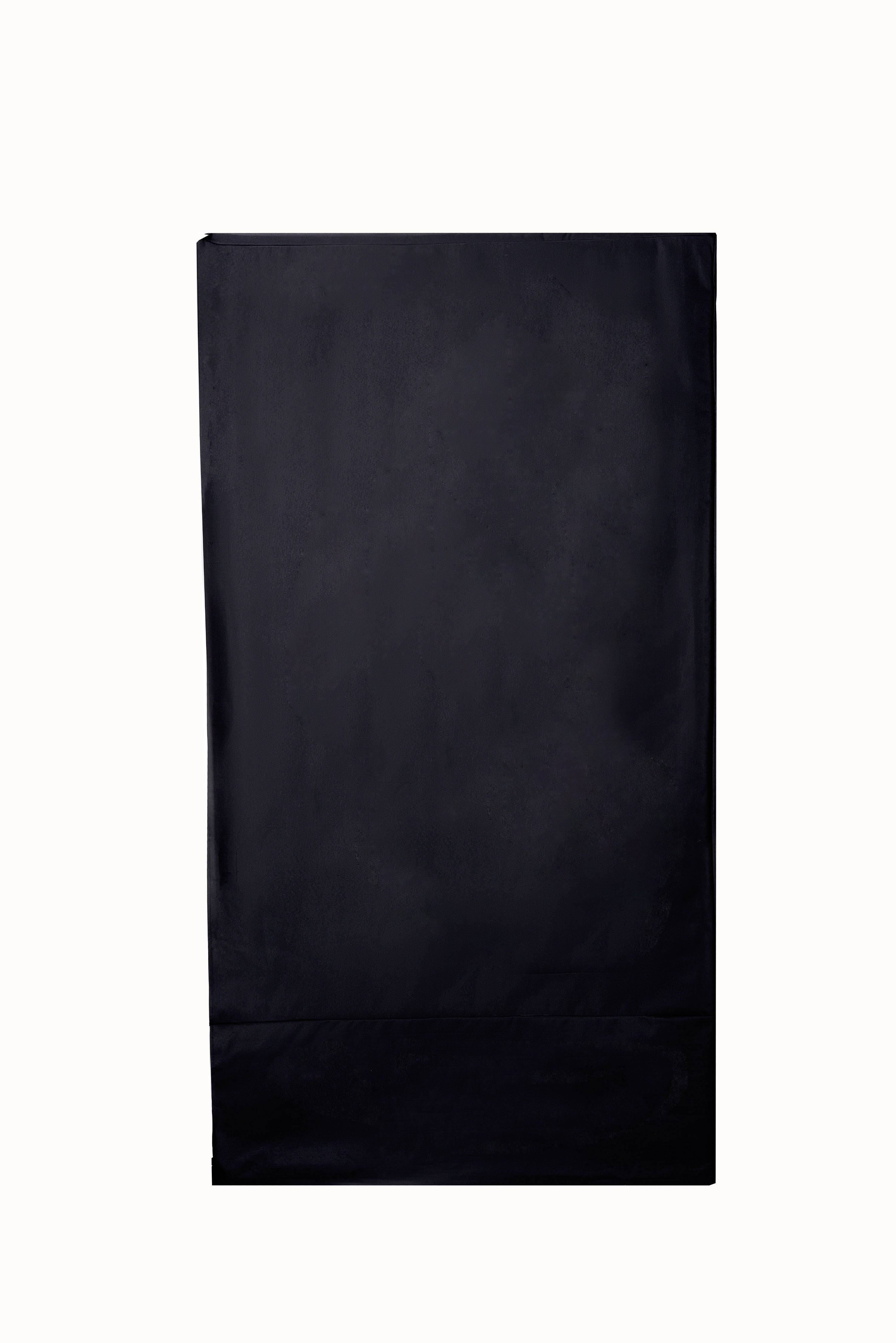 Lendo Online Support à bois de chauffage et housse de protection 100x25x196cm noir