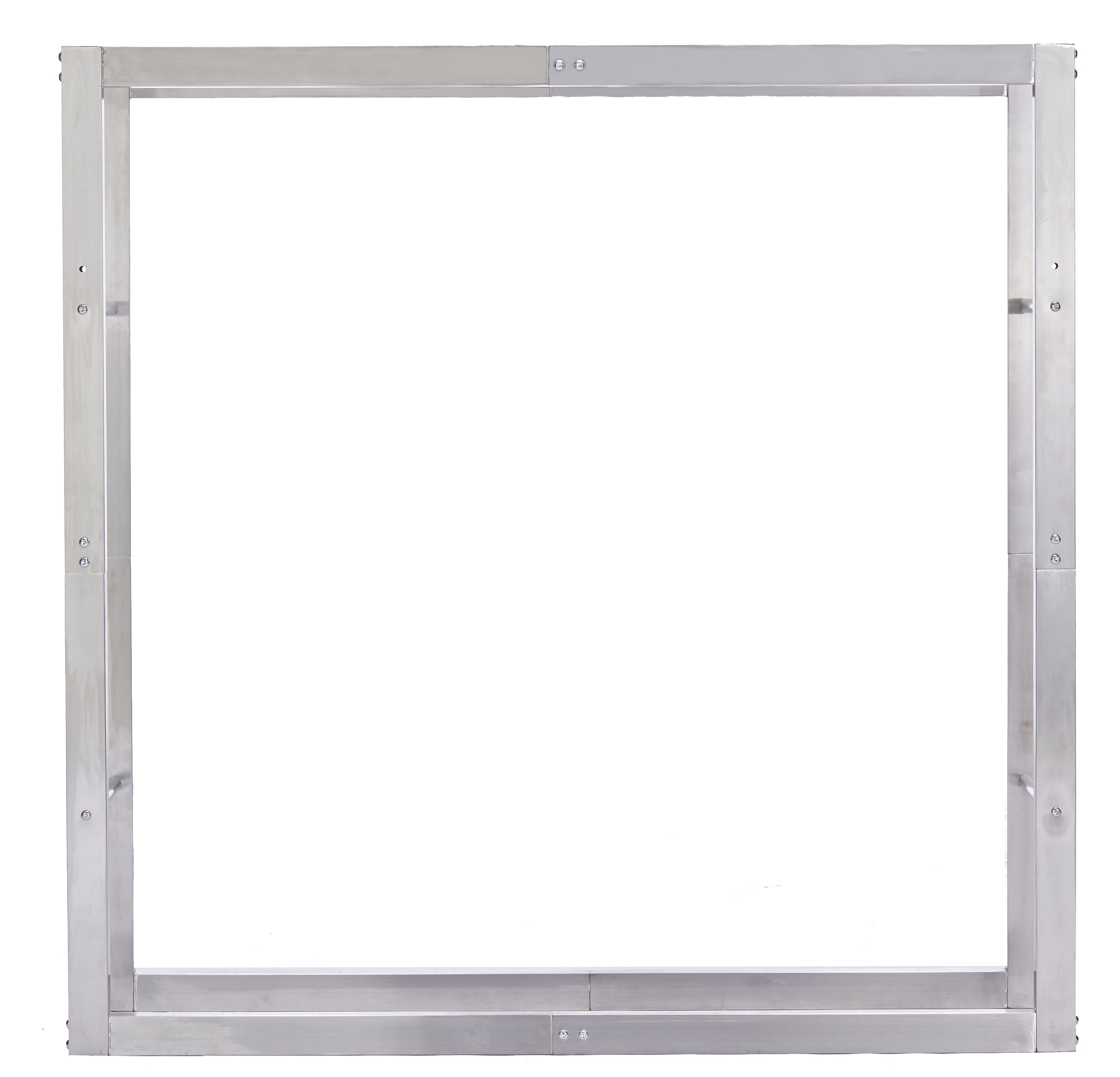 Lendo Online Support à bois de chauffage 100x25x100cm sac de transport argent acier inoxydable
