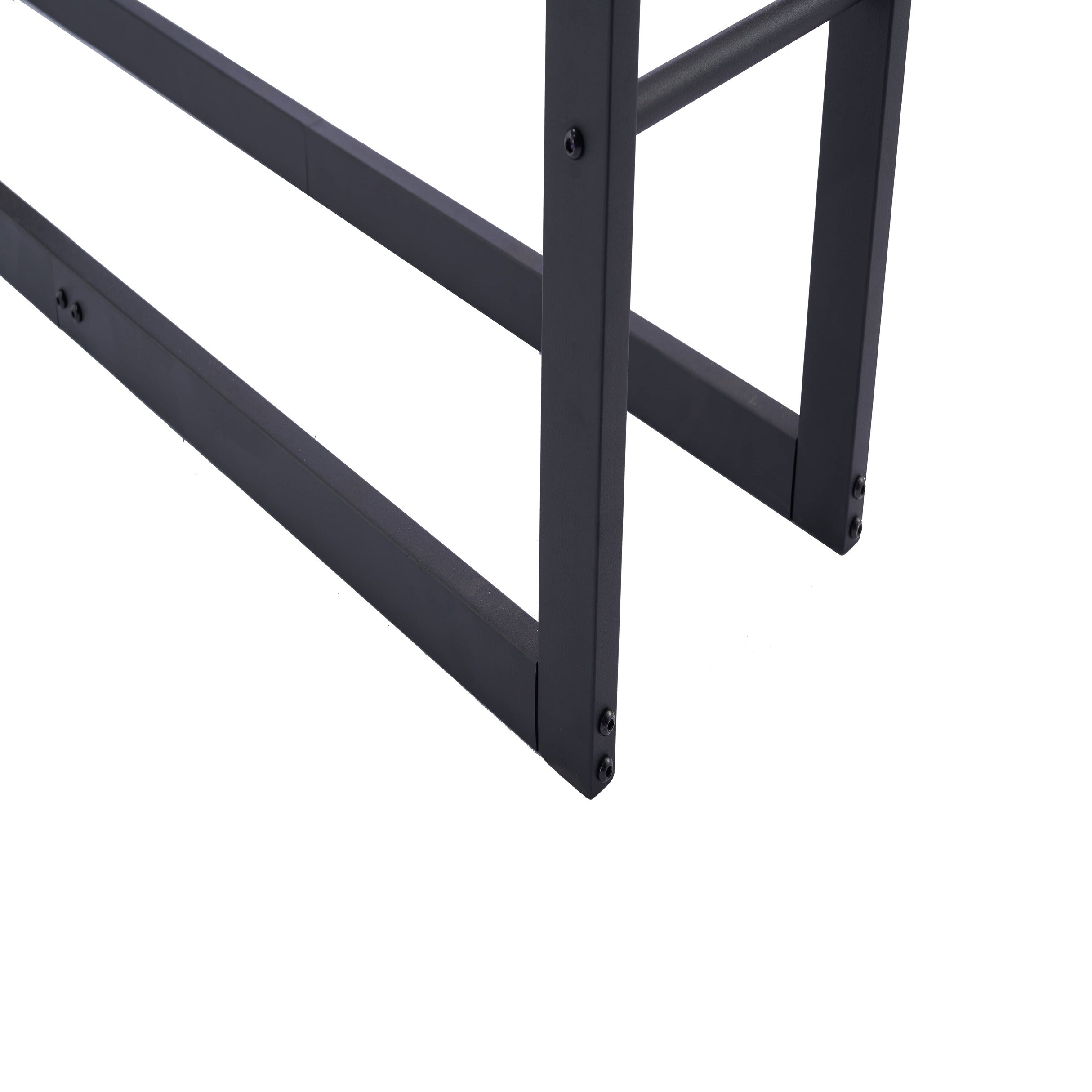 Lendo Online Support à bois de chauffage 100x25x148cm sac de transport acier noir