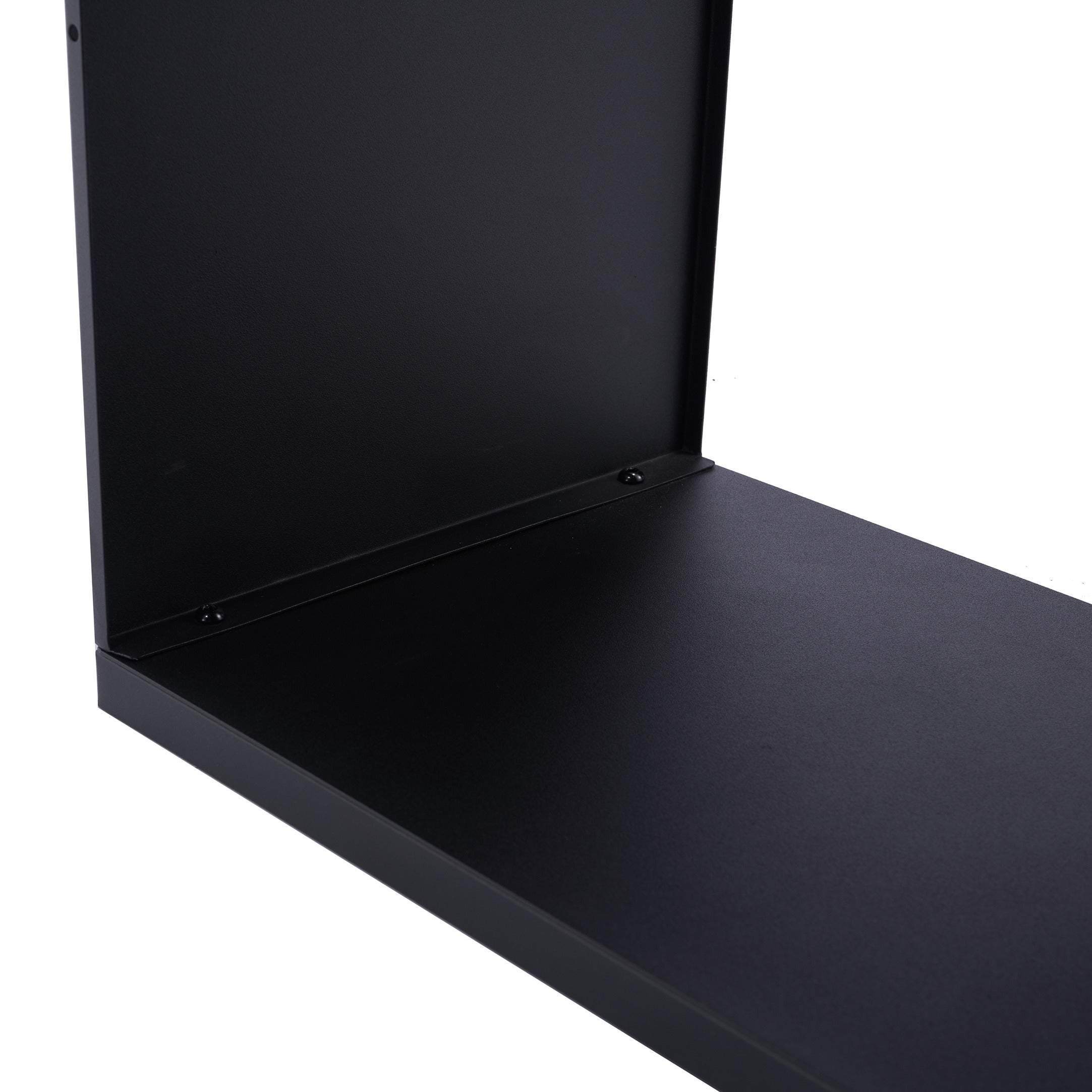 Lendo Online Kaminholzregal 40x28x40cm Tragetasche schwarzer Stahl