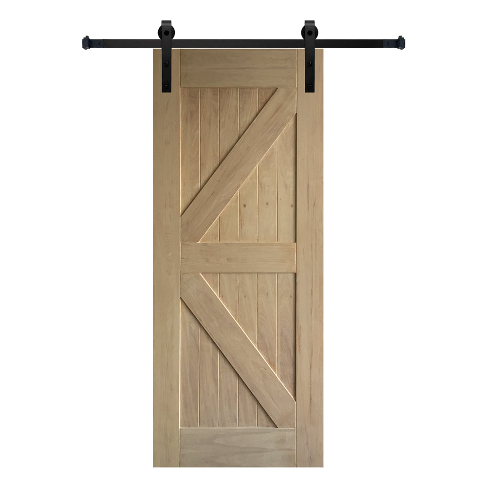 Lendo Online Système de porte coulissante 200 cm droit en acier noir