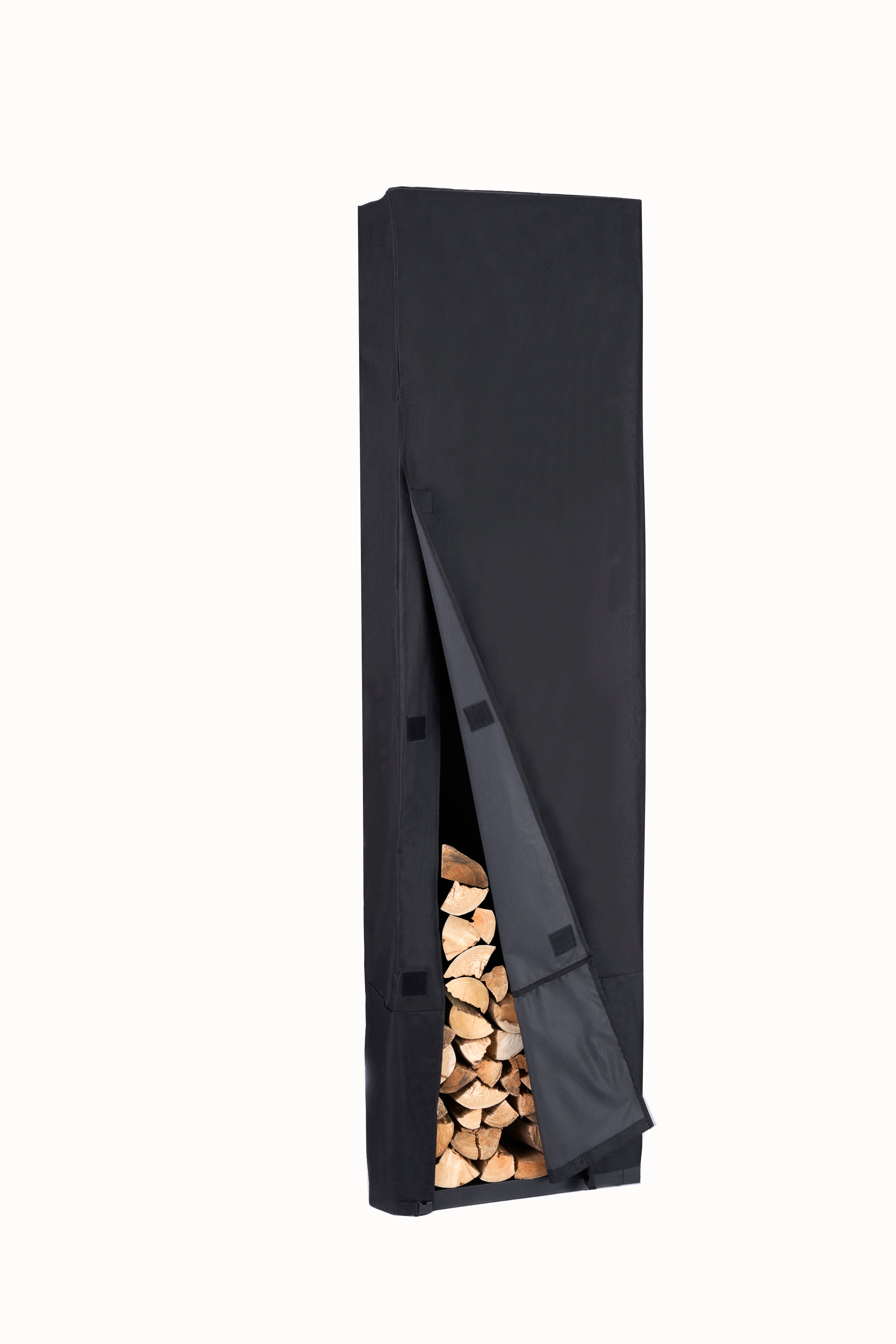 Lendo Online Beschermhoes voor brandhoutrek 100x25x196cm oxford