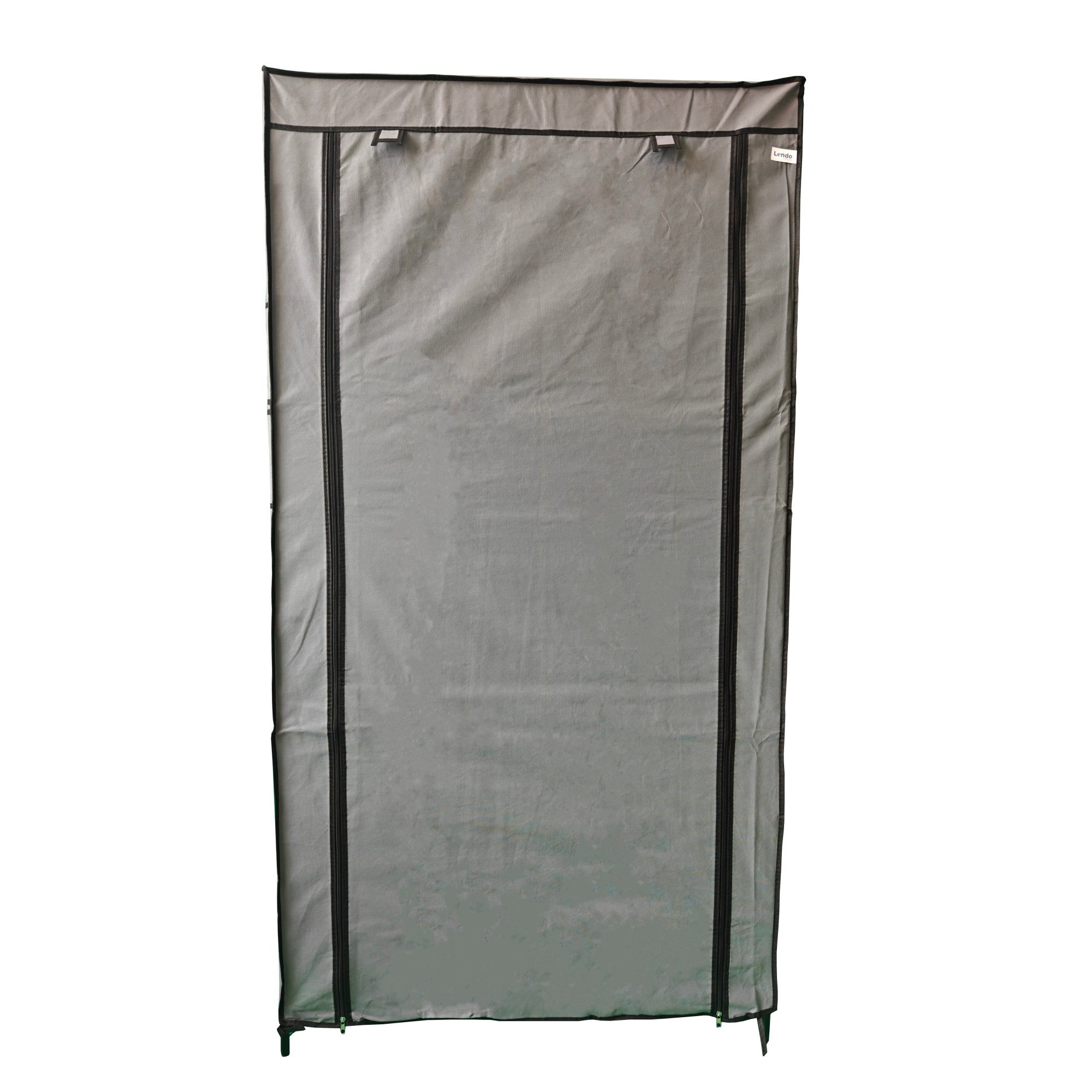 Lendo Online Schoenenkast opvouwbaar 9 vak 90x28x163cm grijs