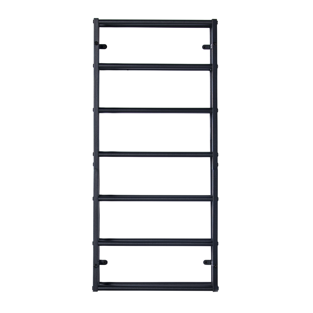 Lendo Online Wijnrek 6 flessen wandmontage zwart staal