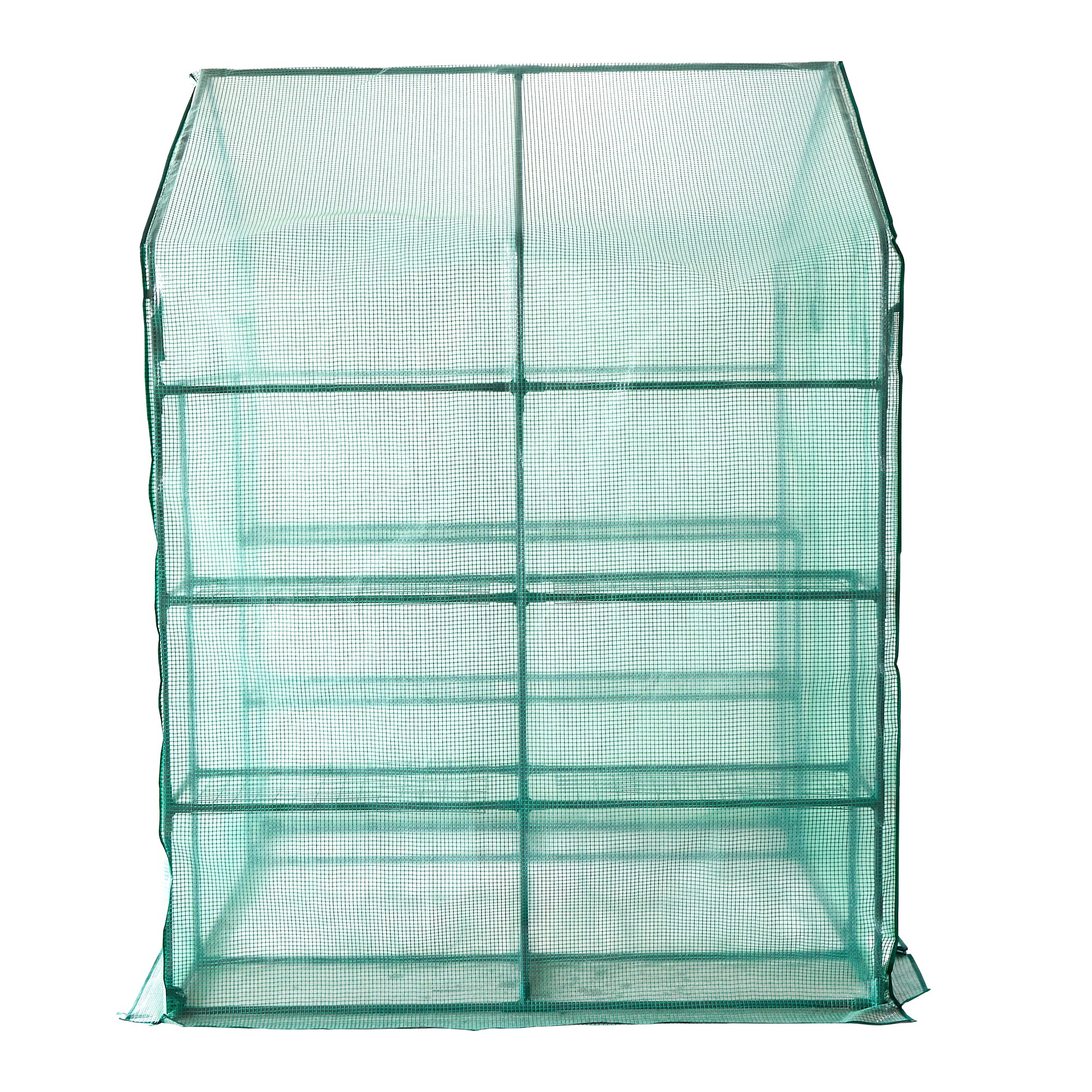 Lendo Online Tuinkas 3 etages PE hoes 143x143x195cm staal