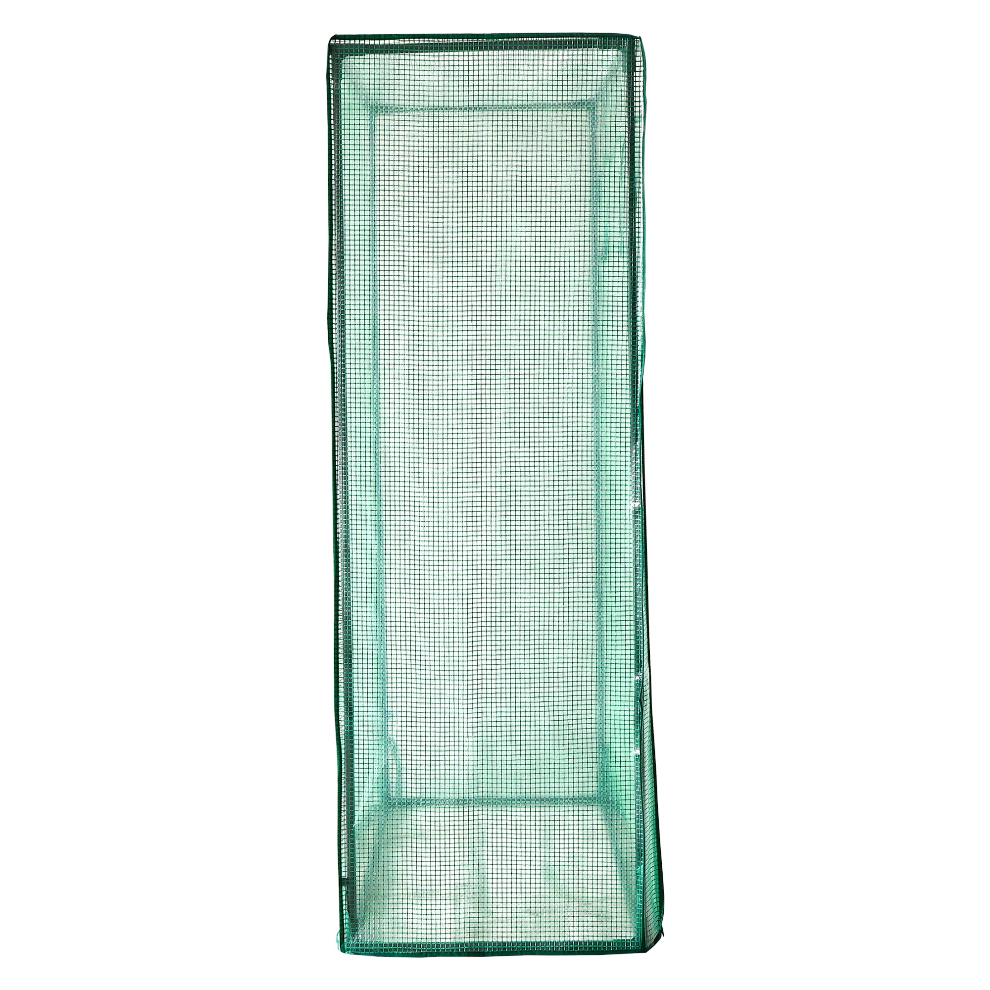 Lendo Online Tomatenkas met PE hoes 100x50x150cm staal groen