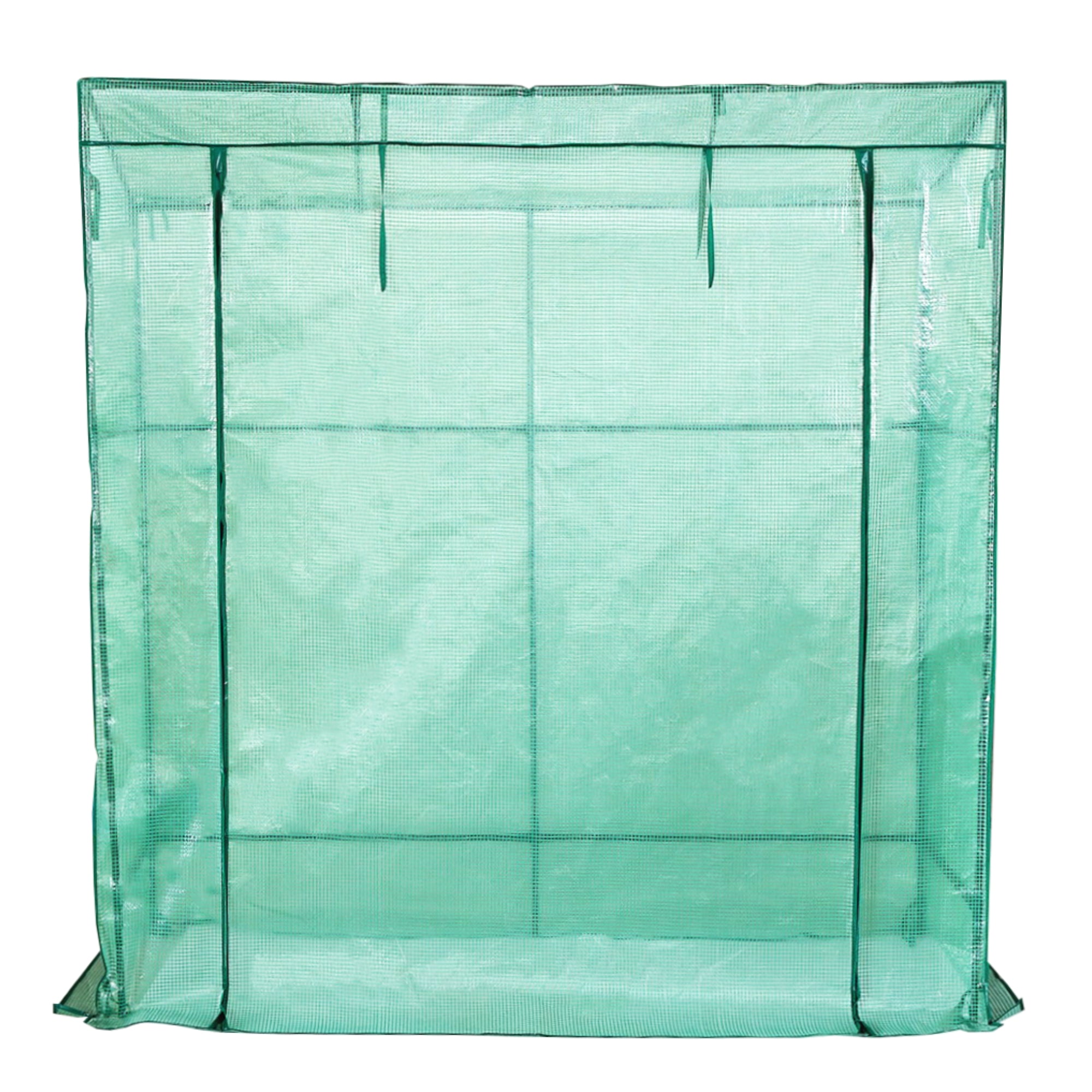 Lendo Online Tomatenkas met PE hoes 198x78x200cm staal groen