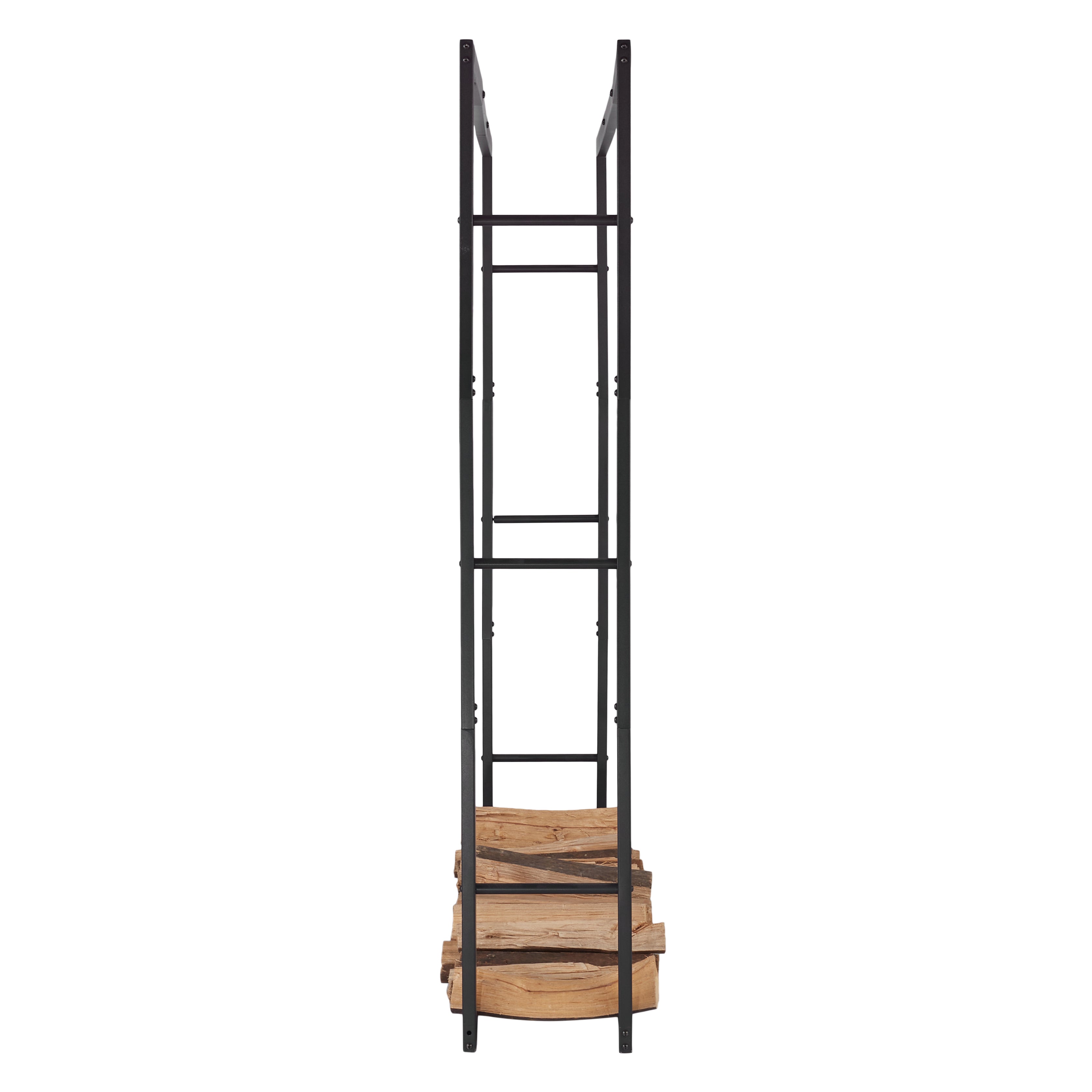 Lendo Online Brandhoutrek 148x25x148cm draagtas zwart staal
