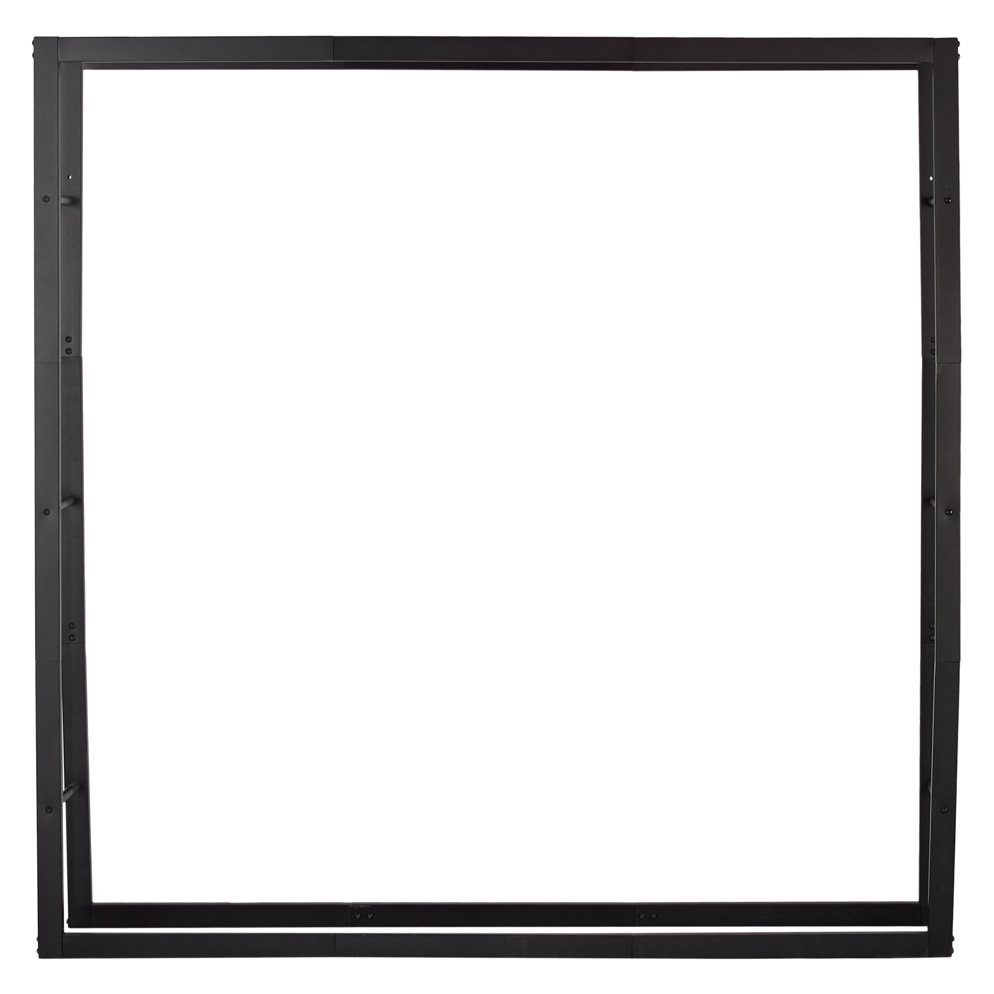 Lendo Online Brandhoutrek 148x25x148cm draagtas zwart staal