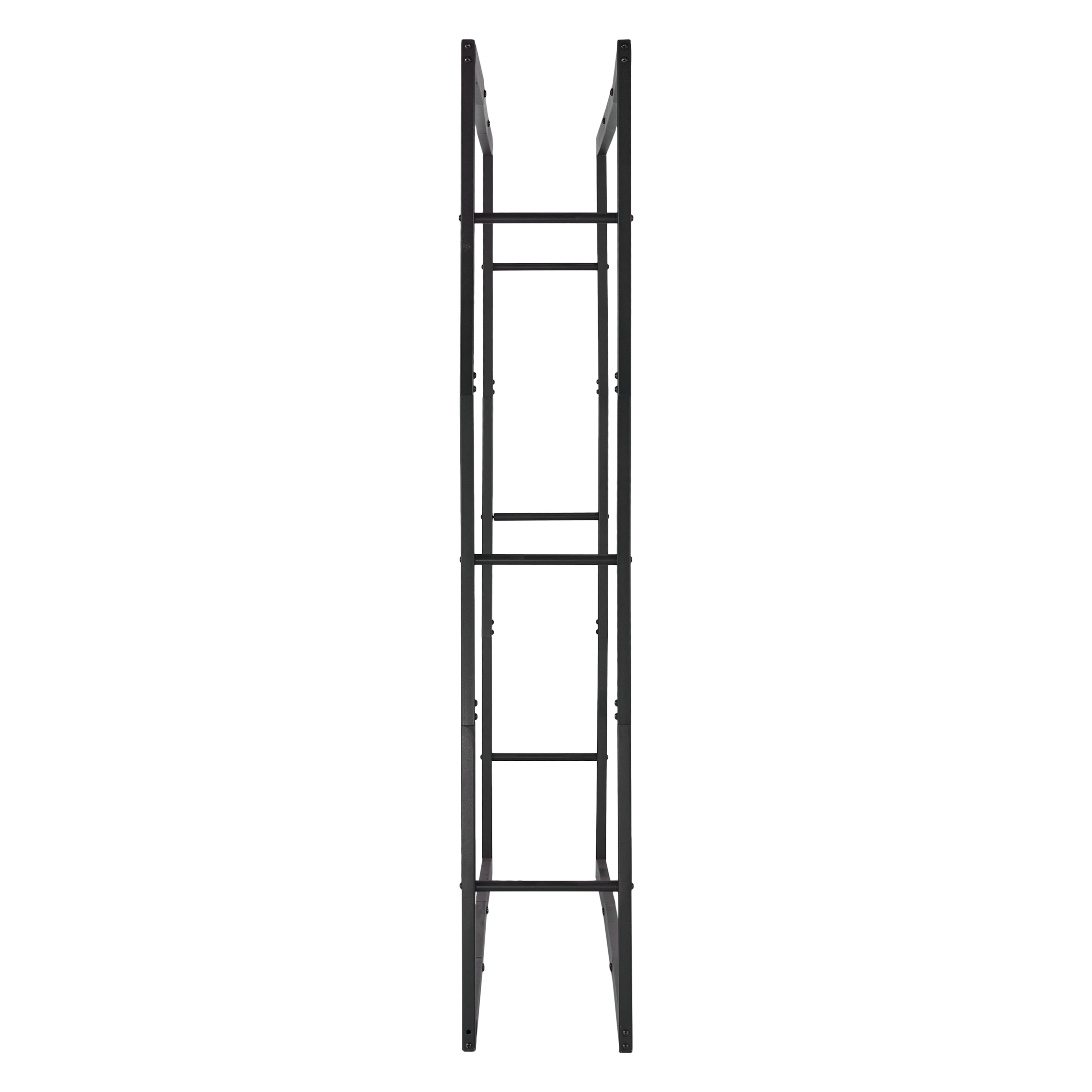 Lendo Online Brandhoutrek 148x25x148cm draagtas zwart staal