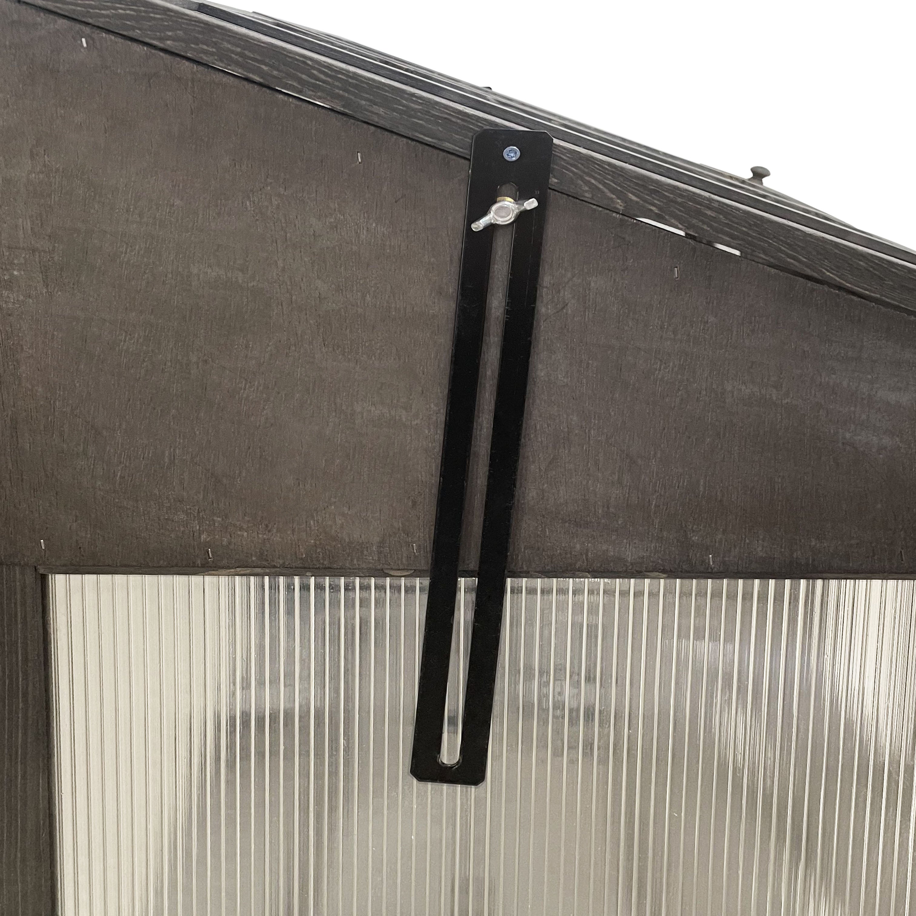 Lendo Online Kweekkas 120x49x96,5 cm vurenhout grijs