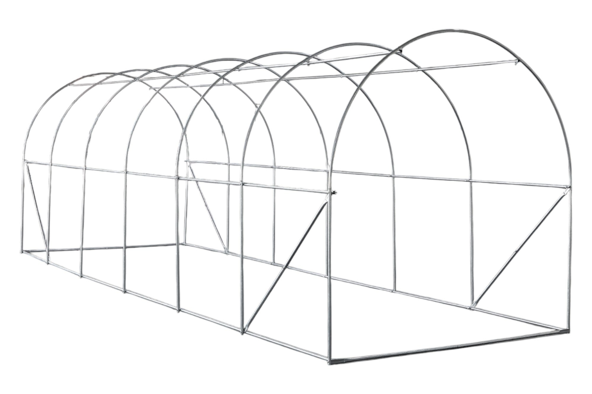 Lendo Online Tunnelkas met PE hoes 200x600x200cm staal groen