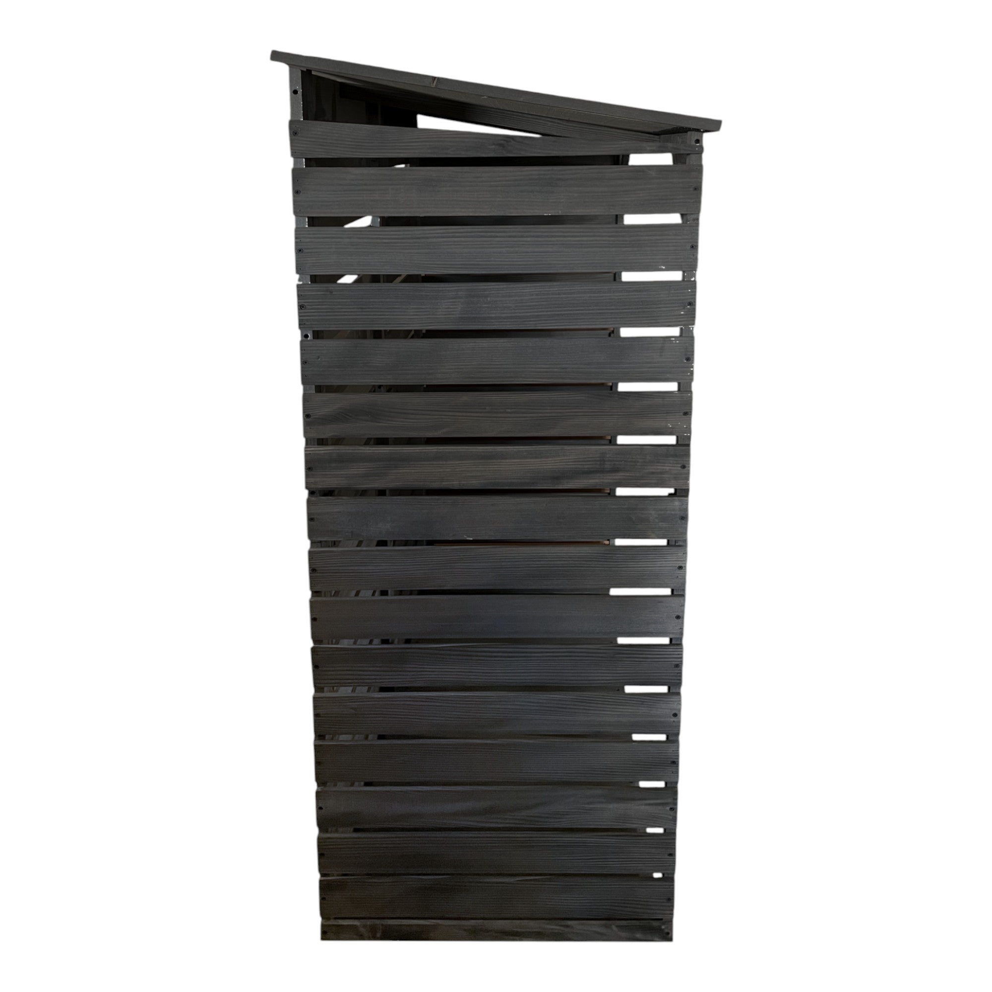 Lendo Online Brandhoutschuur 118x59x158 cm vurenhout grijs