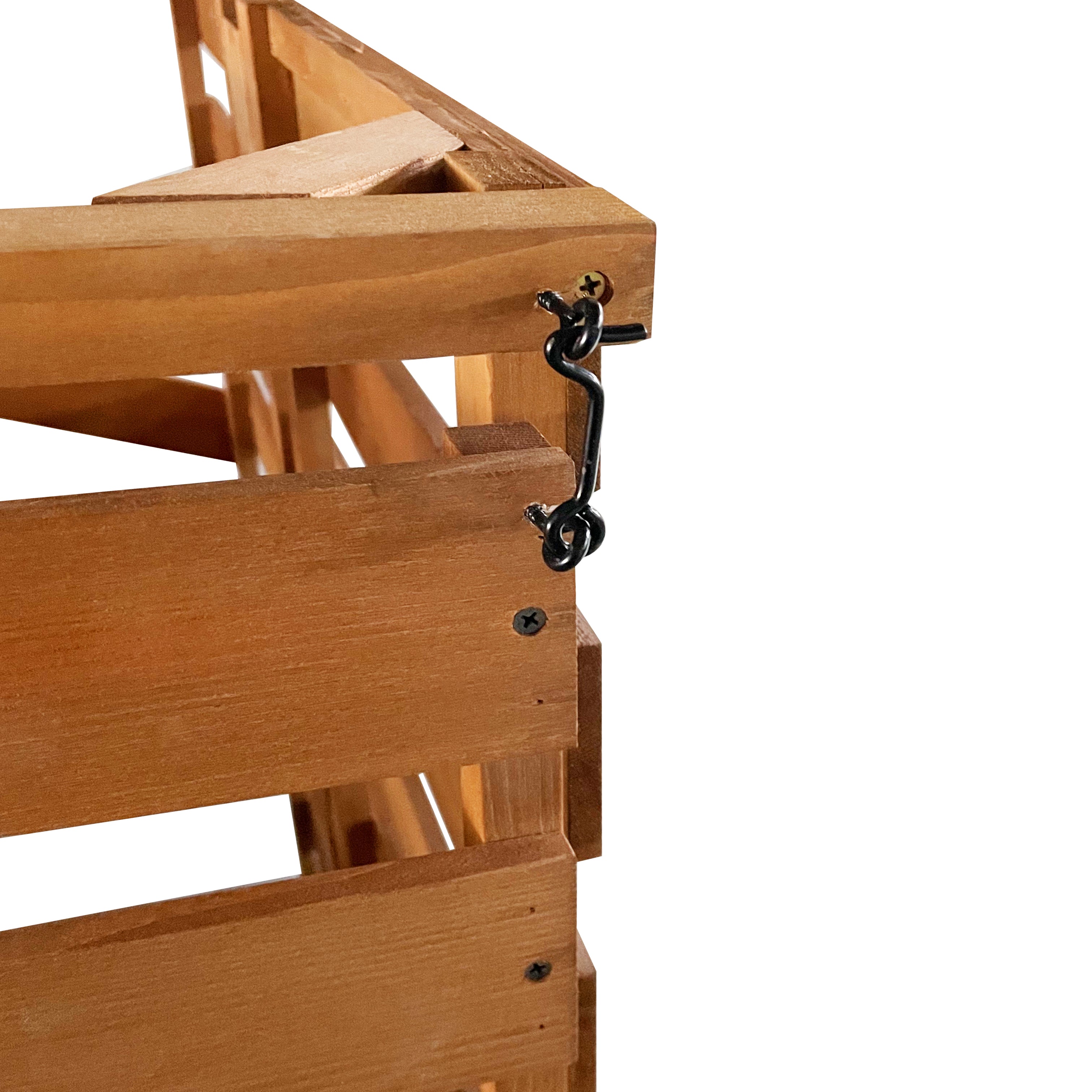 Lendo Online Container ombouw enkel 71x80x118cm vurenhout bruin