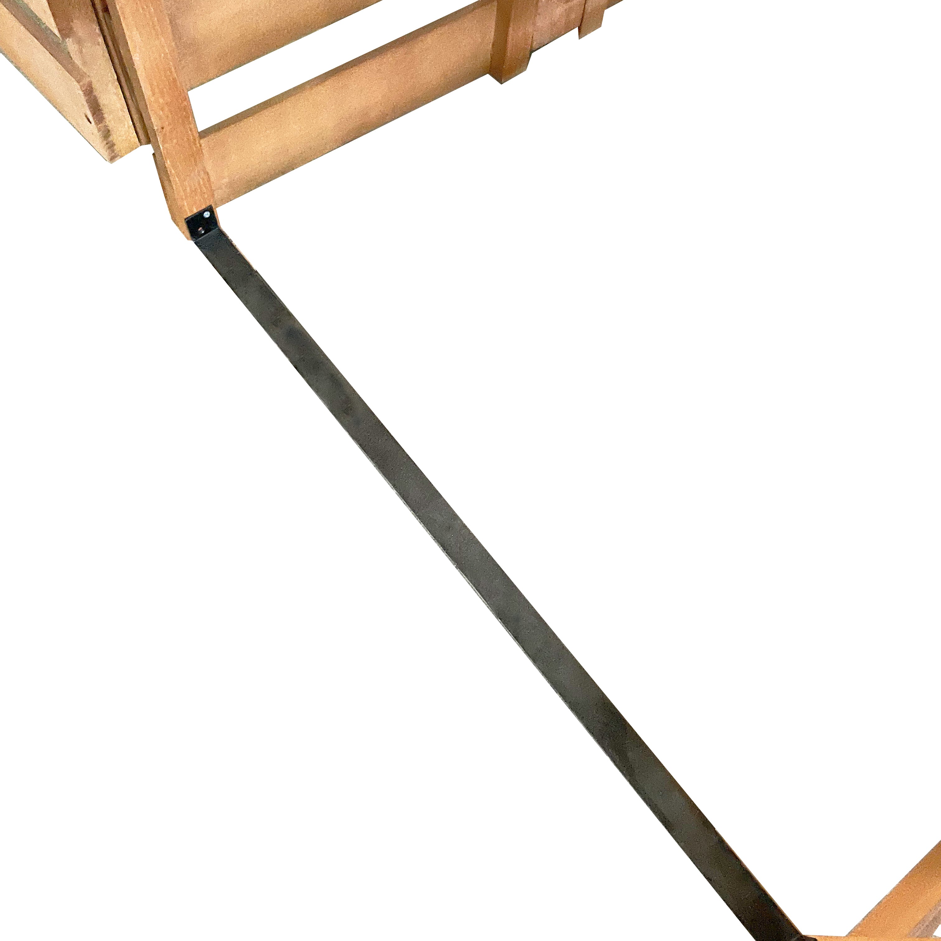 Lendo Online Container ombouw enkel 71x80x118cm vurenhout bruin