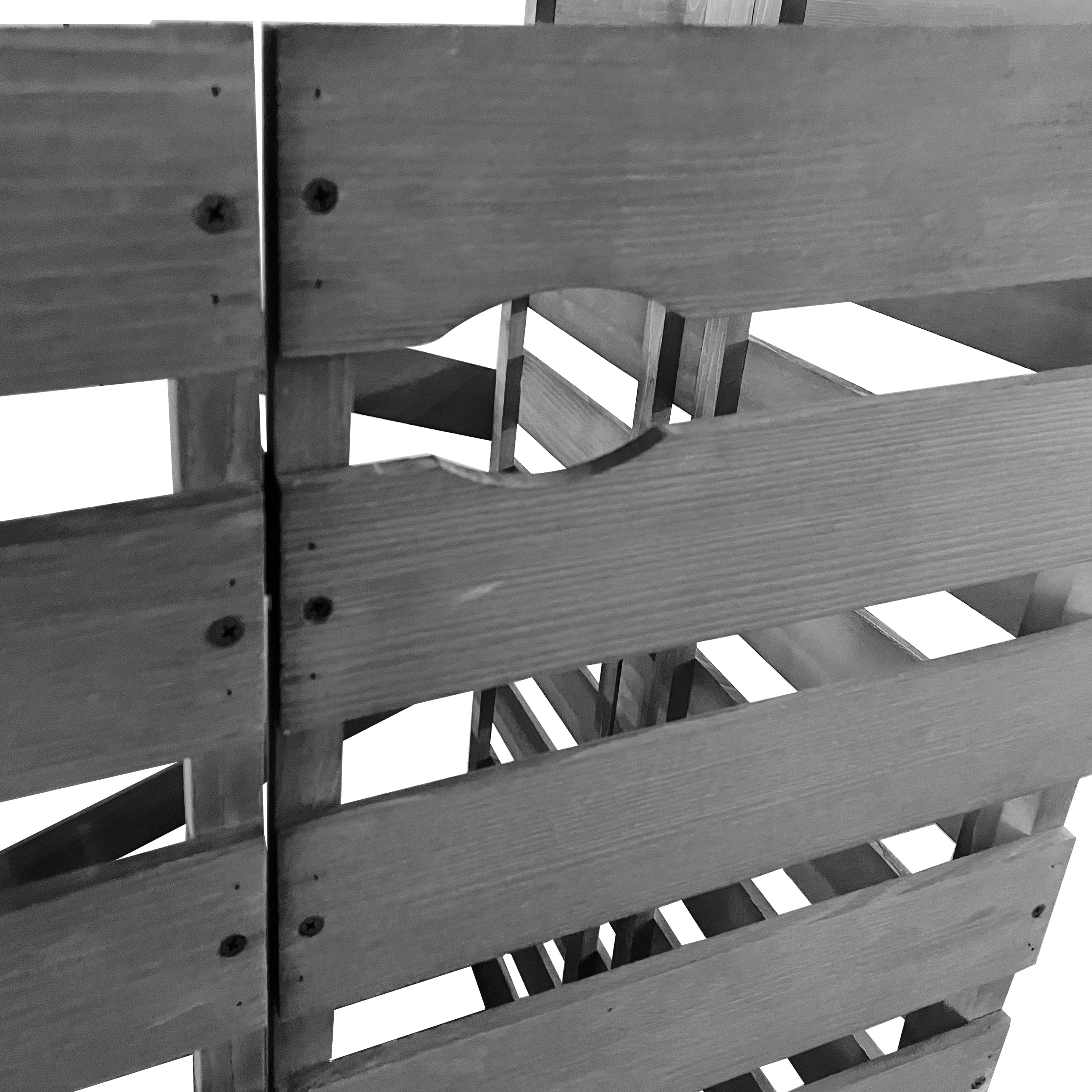 Lendo Online Container ombouw enkel 71x80x118cm vurenhout grijs