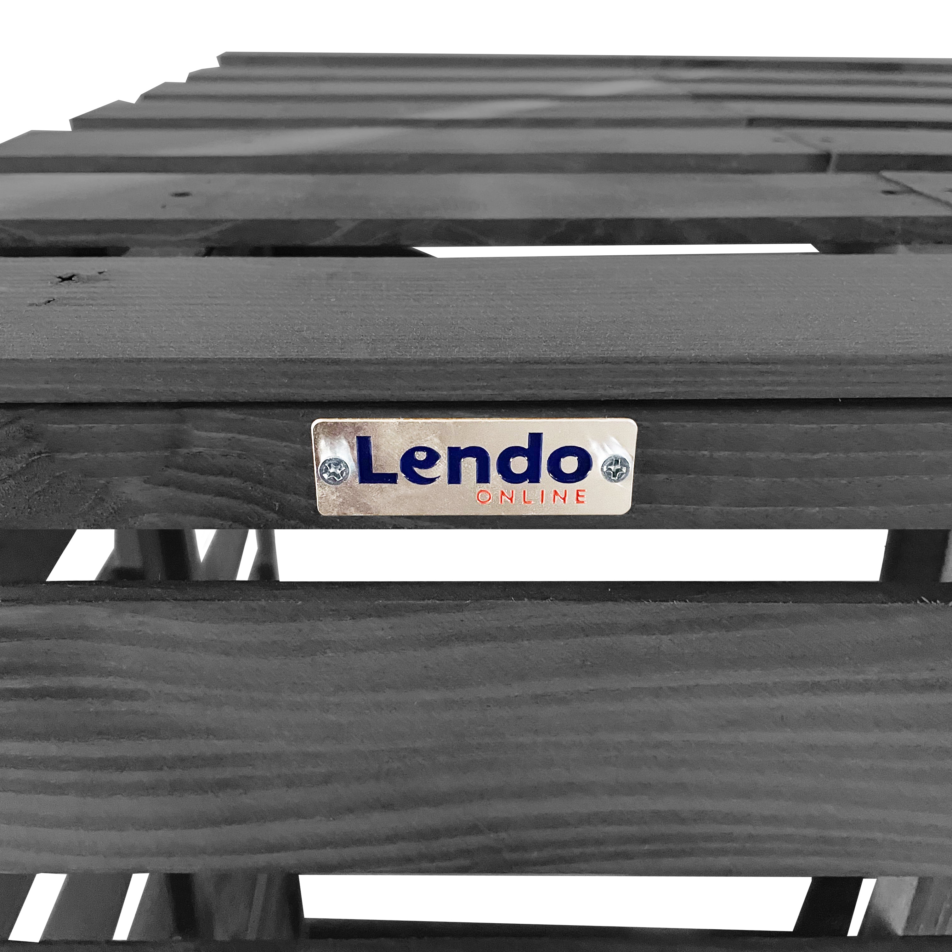 Lendo Online Container ombouw enkel 71x80x118cm vurenhout grijs