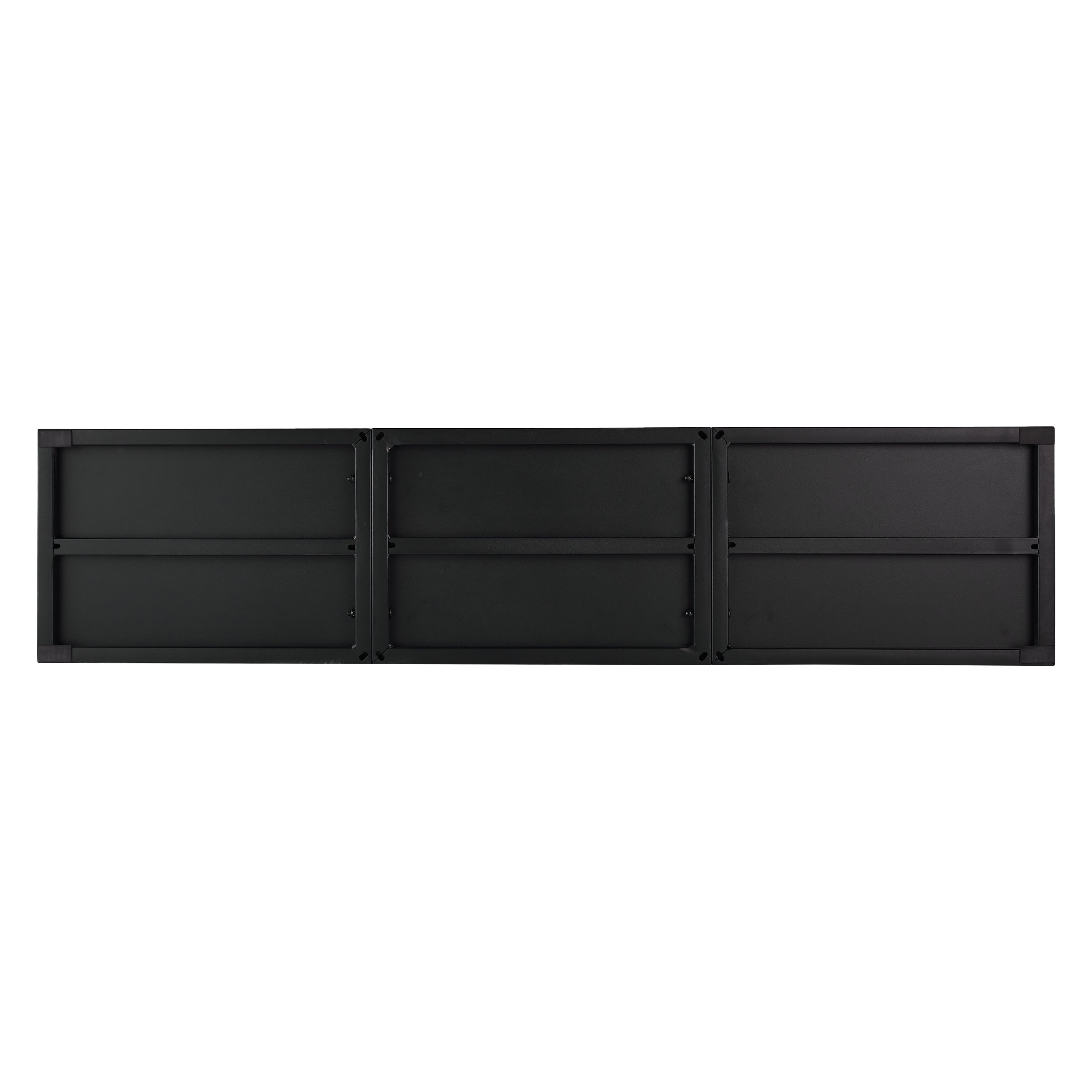 Lendo Online Brandhoutrek 80x28x120cm draagtas zwart staal