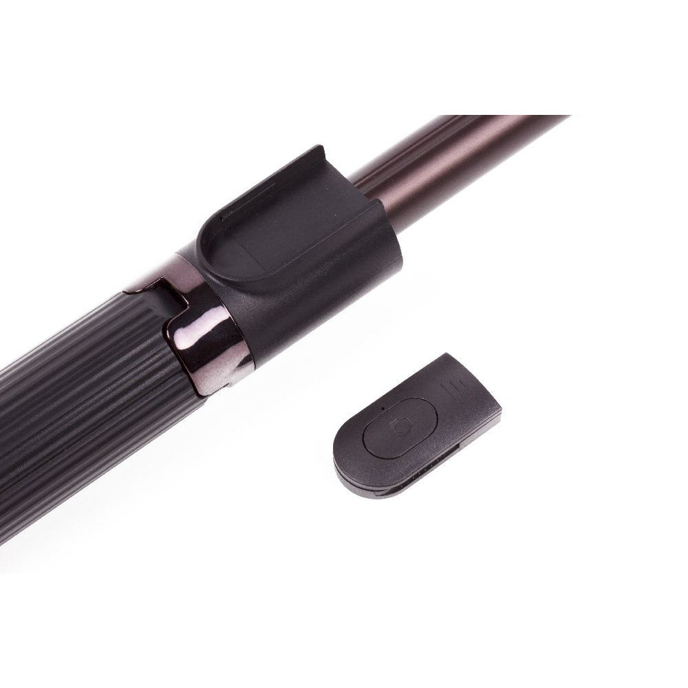 Benson Selfie Stick met Statief - LED Ringlamp - Driepoot - Zwart