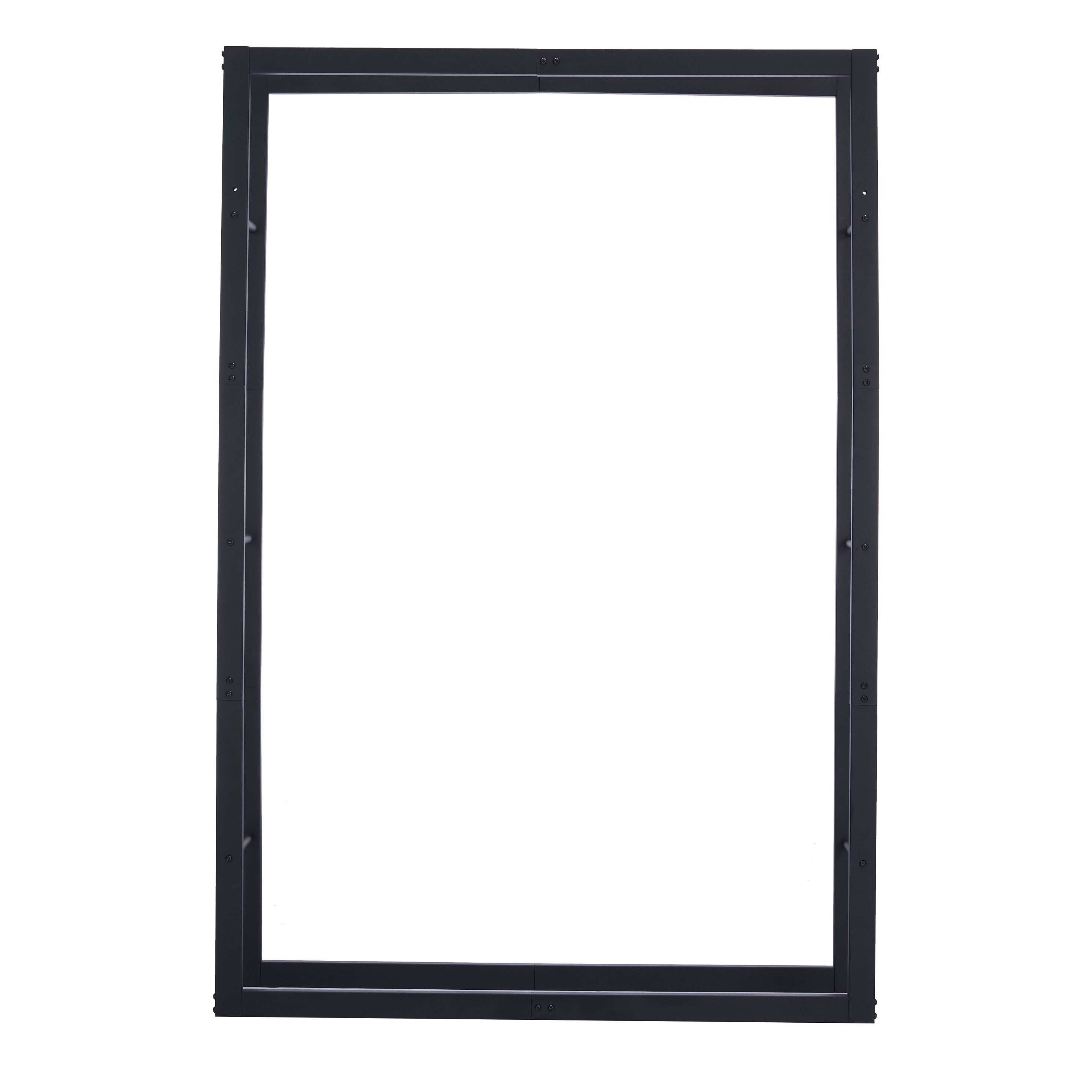 Lendo Online Brandhoutrek 100x25x148cm draagtas zwart staal