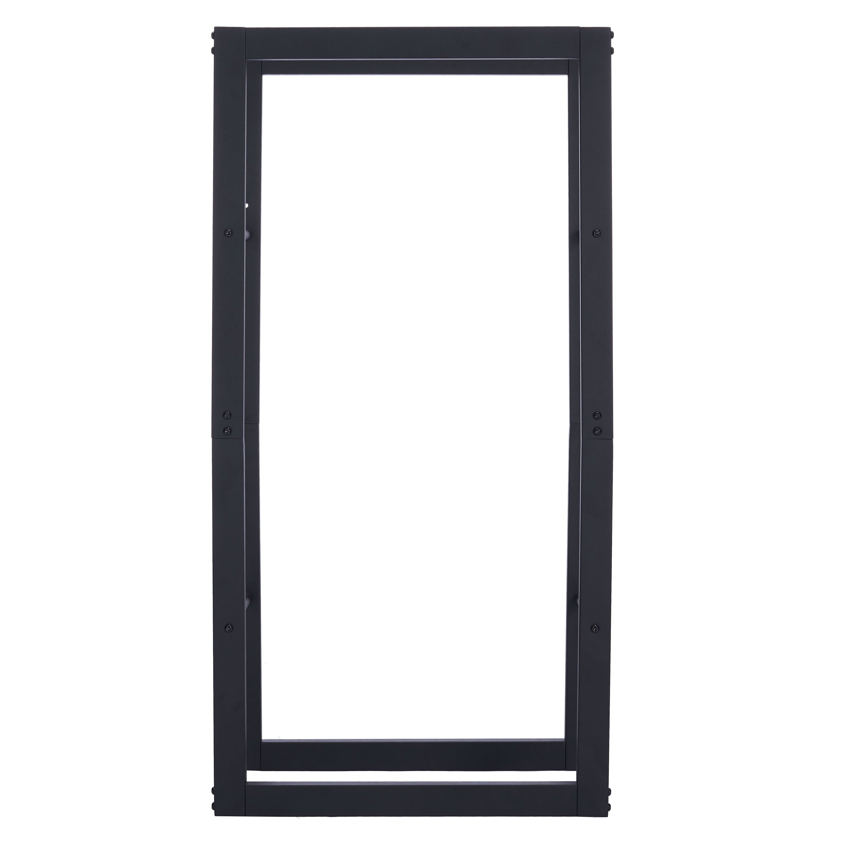 Lendo Online Brandhoutrek 50x25x100cm draagtas zwart staal