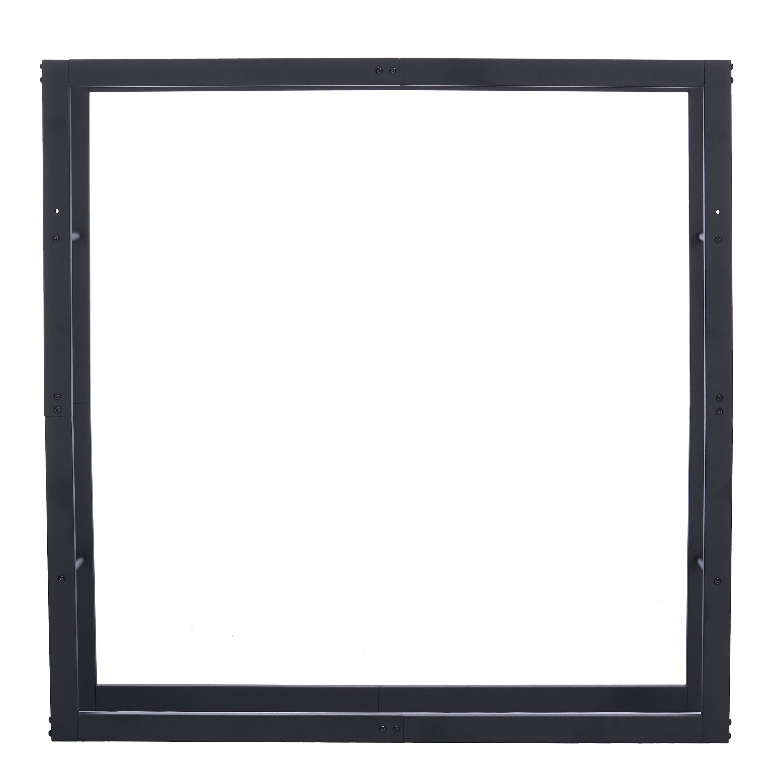 Lendo Online Brandhoutrek 100x25x100cm draagtas zwart staal
