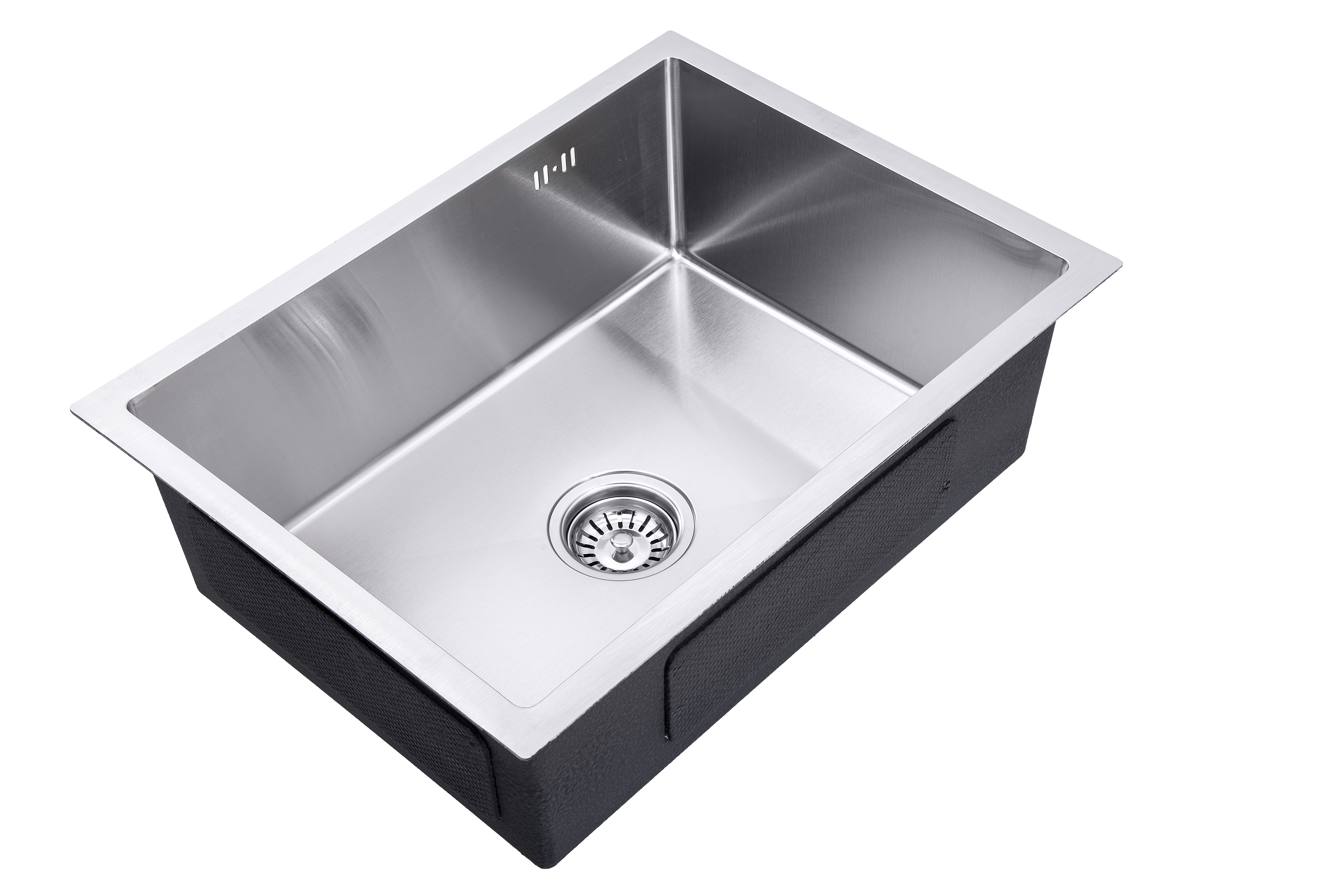 Lendo Online Spoelbak en droogrek 59x44x20cm zilver RVS