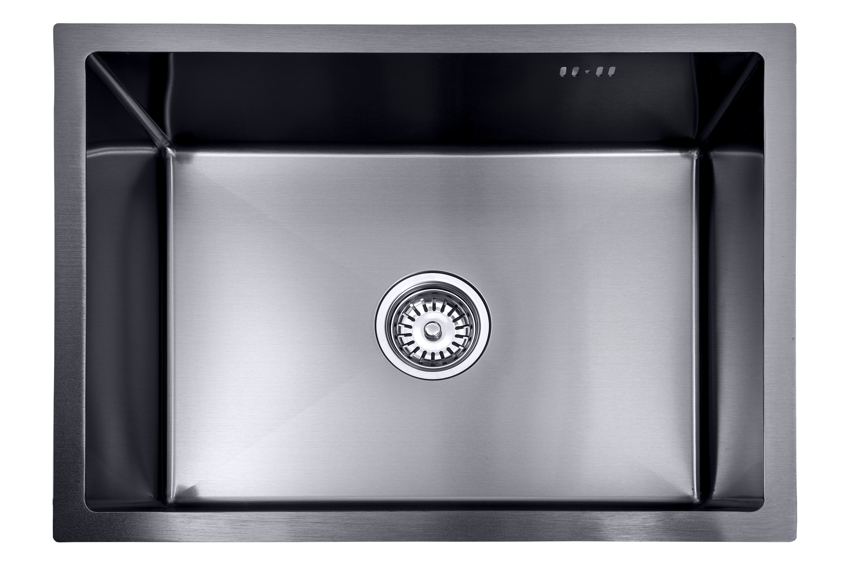 Lendo Online Spüle für Küche 59x44x20cm Anthrazitschwarz