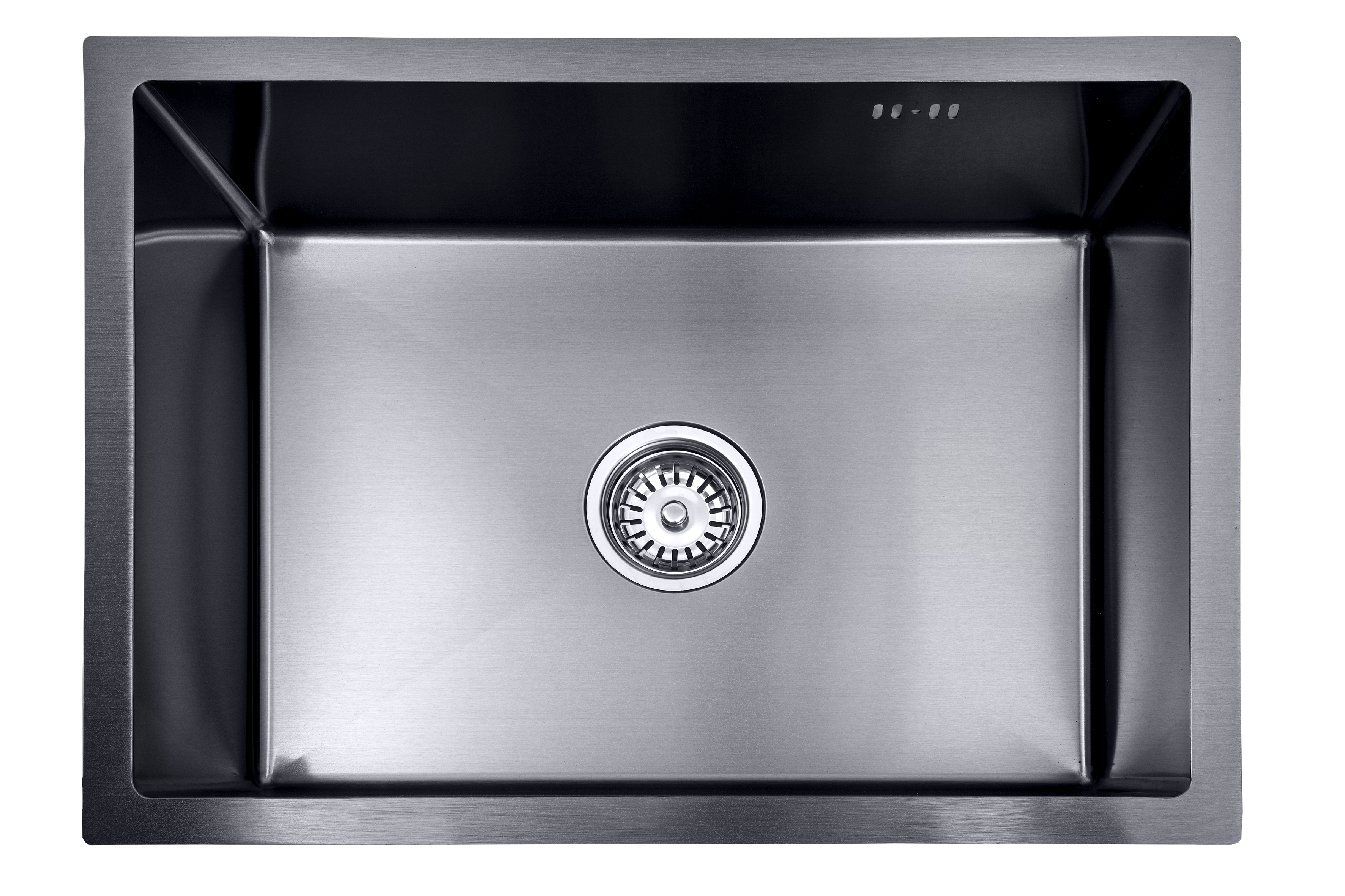 Lendo Online Dubbele Spoelbak voor keuken 87x44x20cm zwart