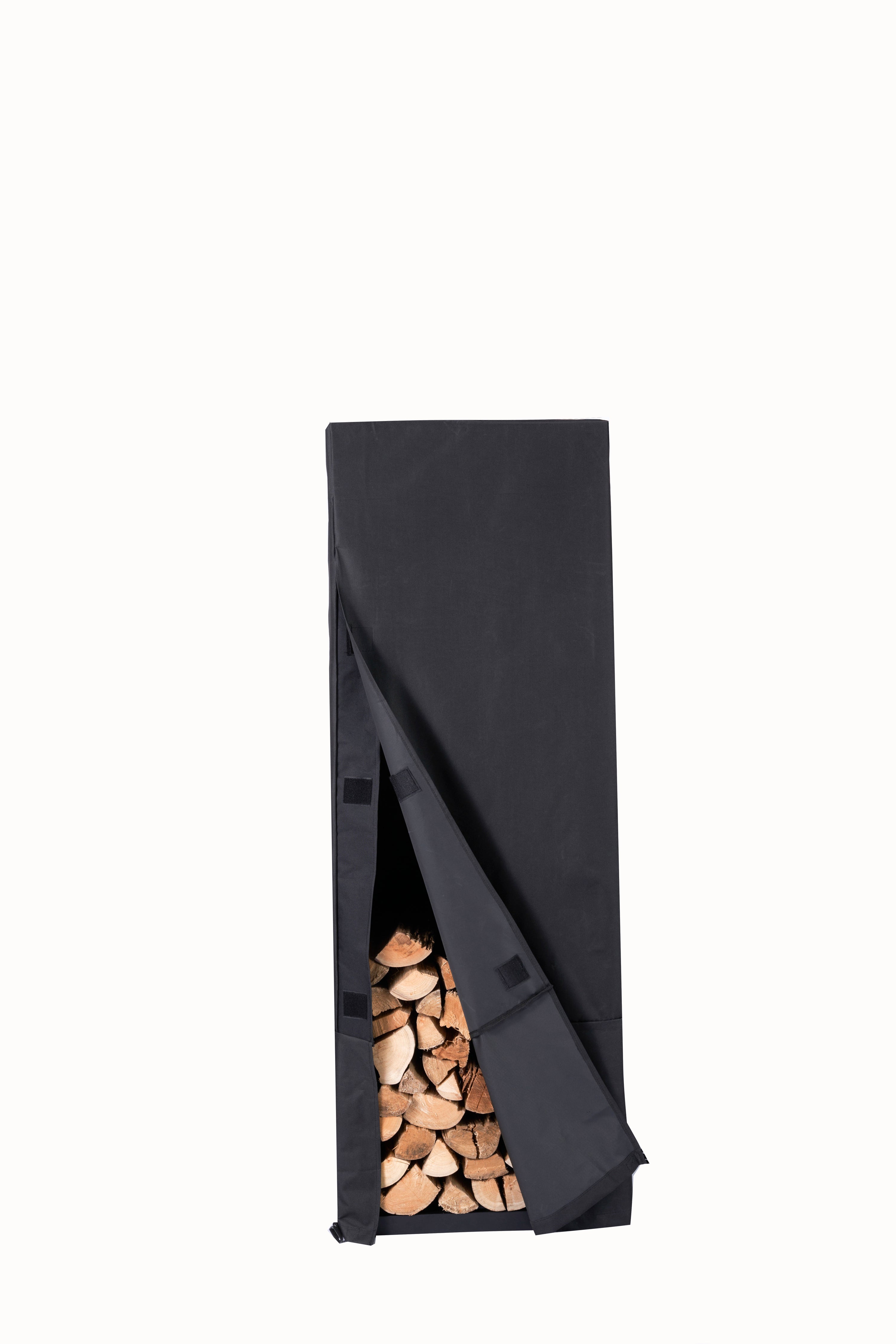 Lendo Online Beschermhoes voor brandhoutrek 50x25x196cm