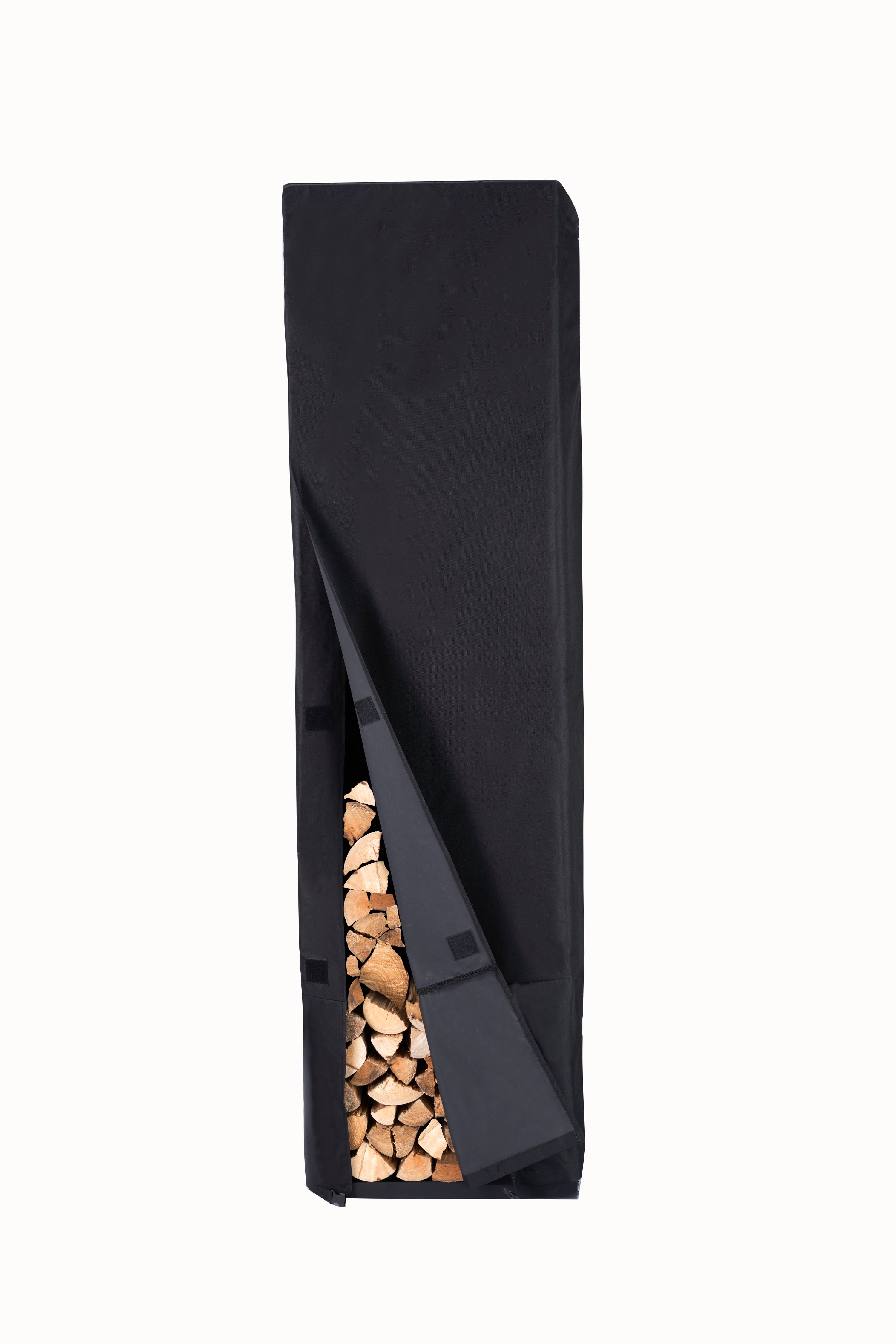 Lendo Online Beschermhoes voor brandhoutrek 100x25x196cm