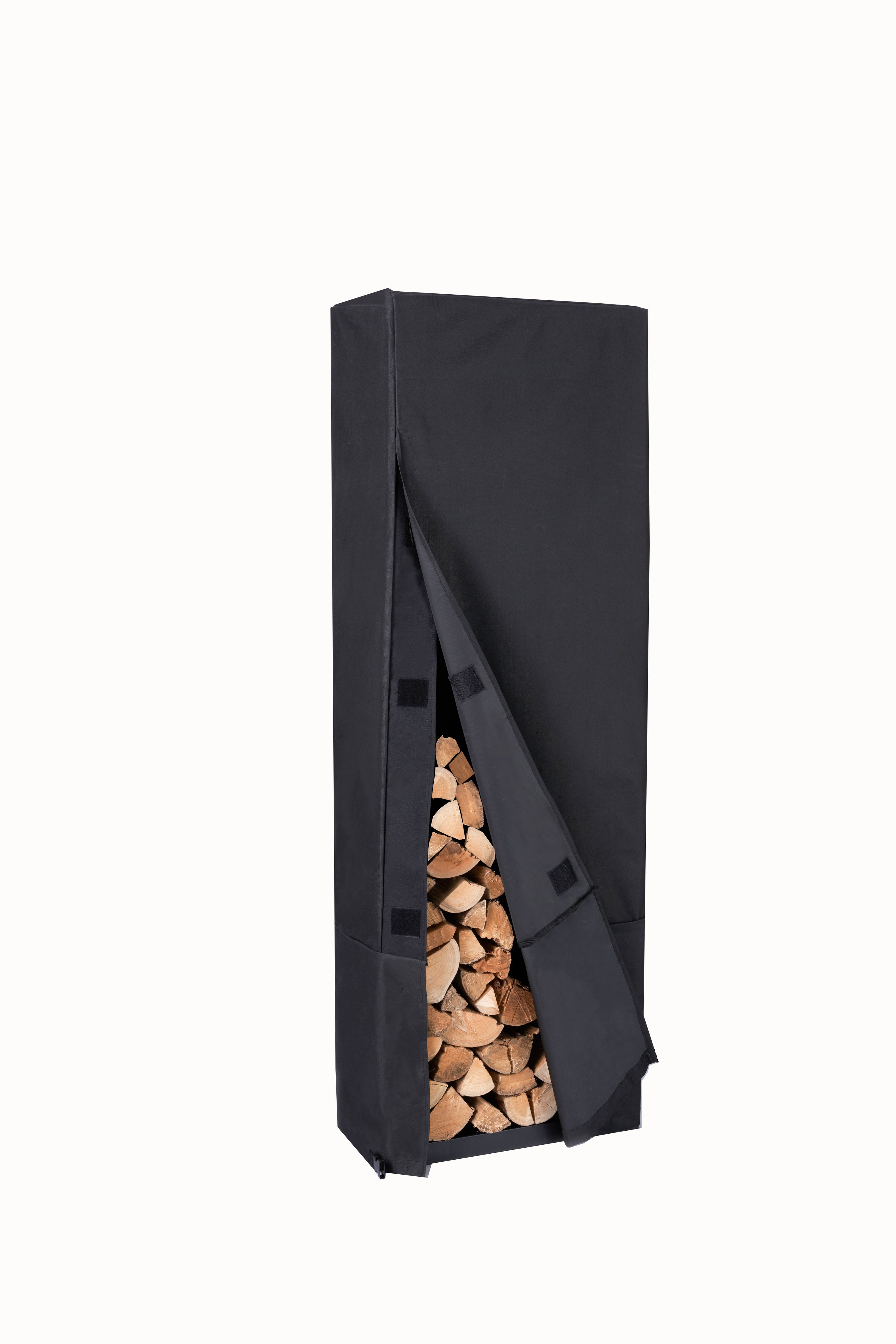 Lendo Online Beschermhoes voor brandhoutrek 50x25x148cm