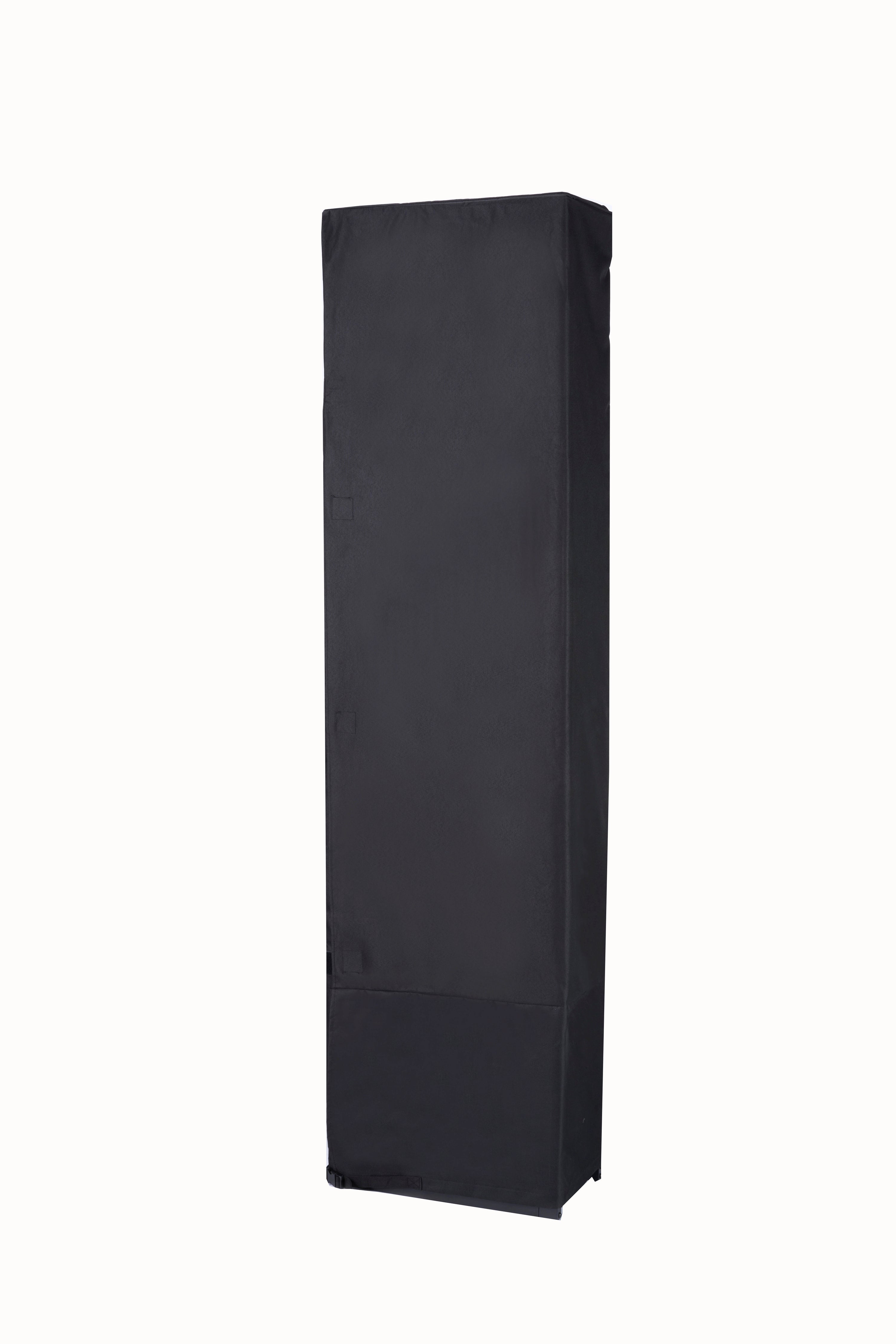 Lendo Online Brandhoutrek en beschermhoes 50x25x196cm zwart