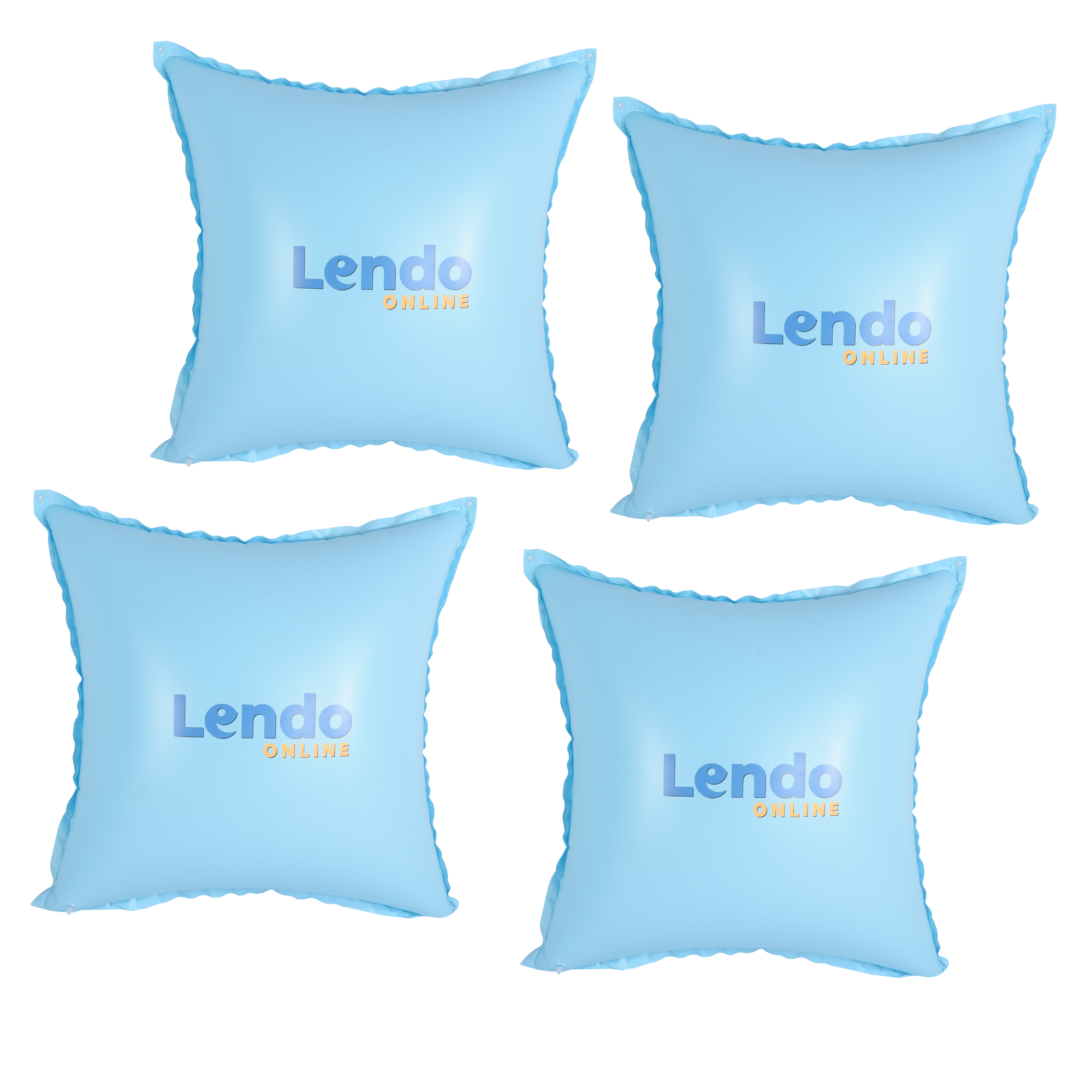 Lendo Online Coussin de piscine pour couverture de piscine 120x120cm 4 pcs