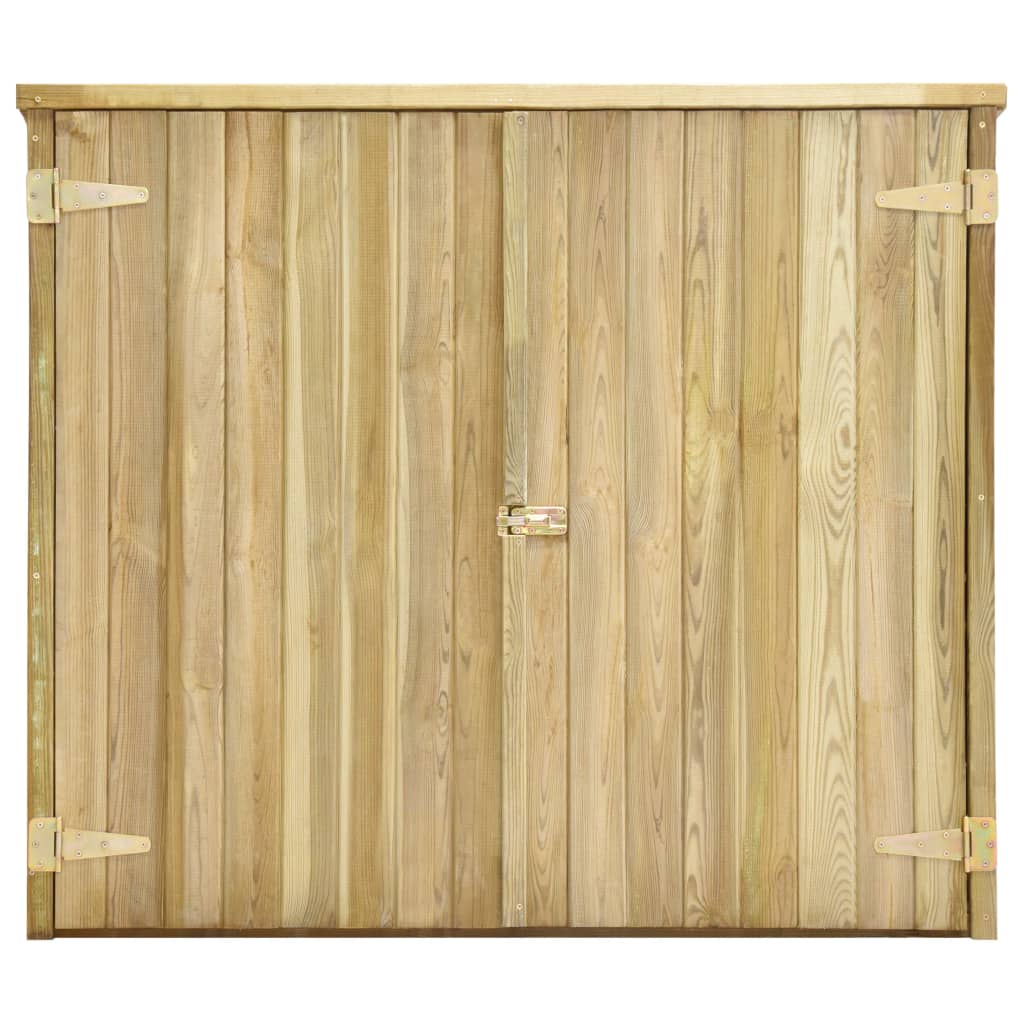 Tuinschuur 135x60x123 cm geïmpregneerd grenenhout