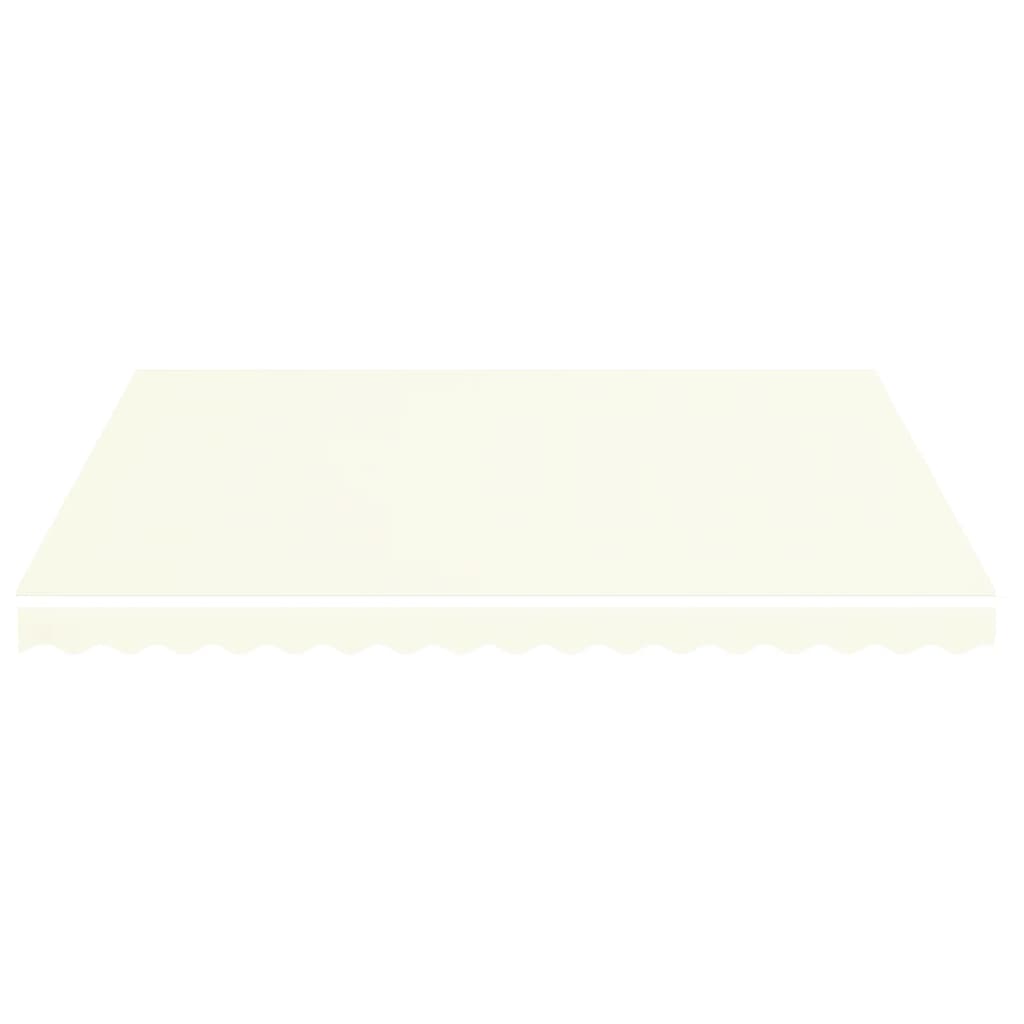 Vervangingsdoek voor luifel 4x3,5 m crèmekleurig