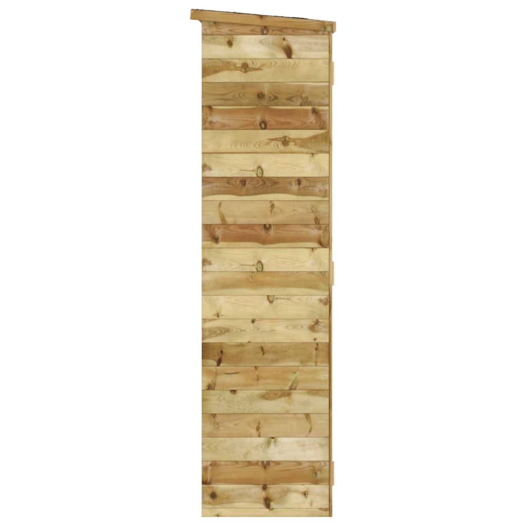 Tuinschuur 123x50x171 cm geïmpregneerd massief grenenhout