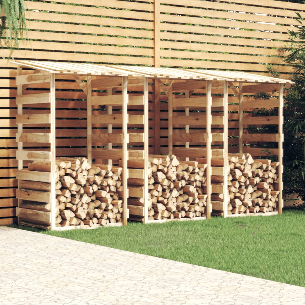 Pergola's met dak 3 st 100x90x200 cm geïmpregneerd grenenhout